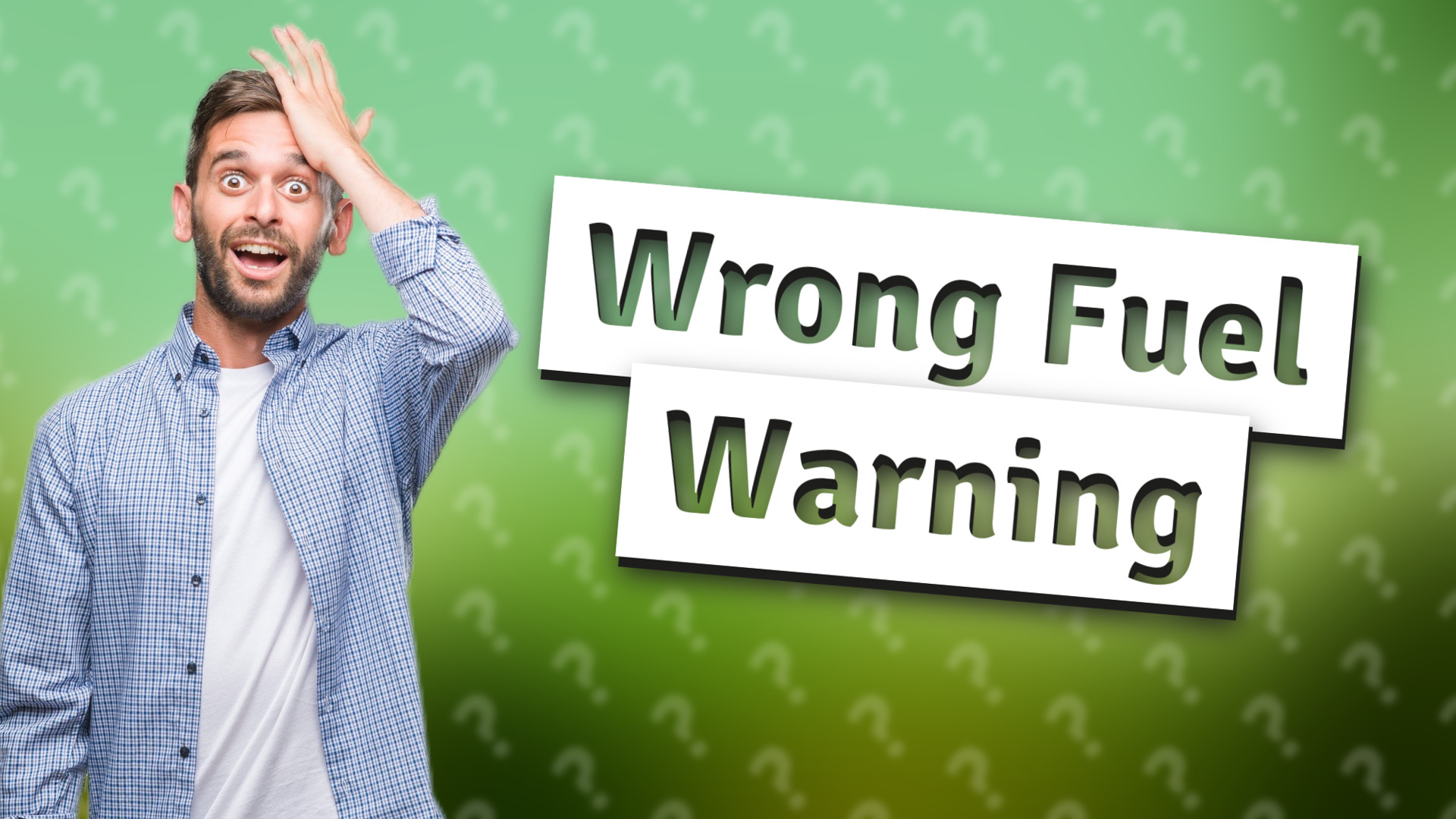 Wrong Fuel Warning