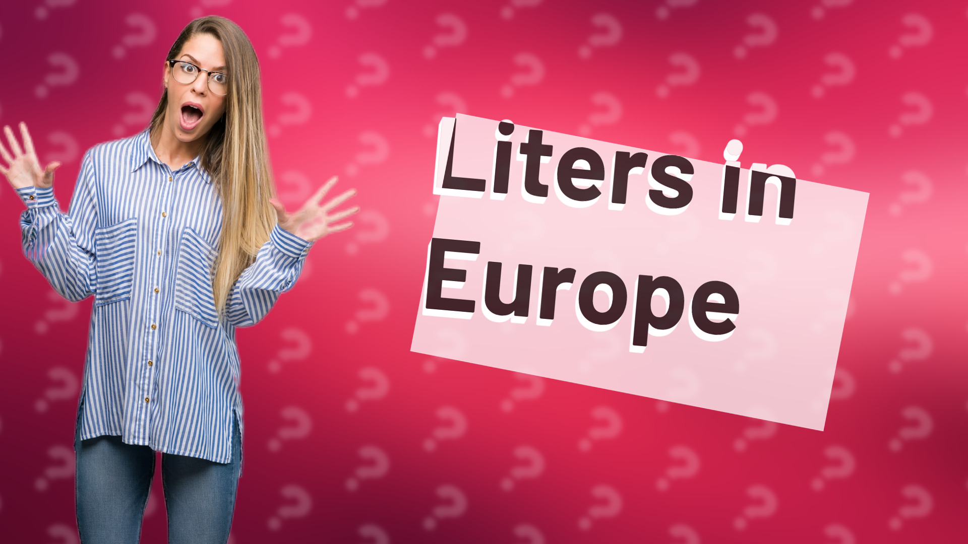 Liters in Europe