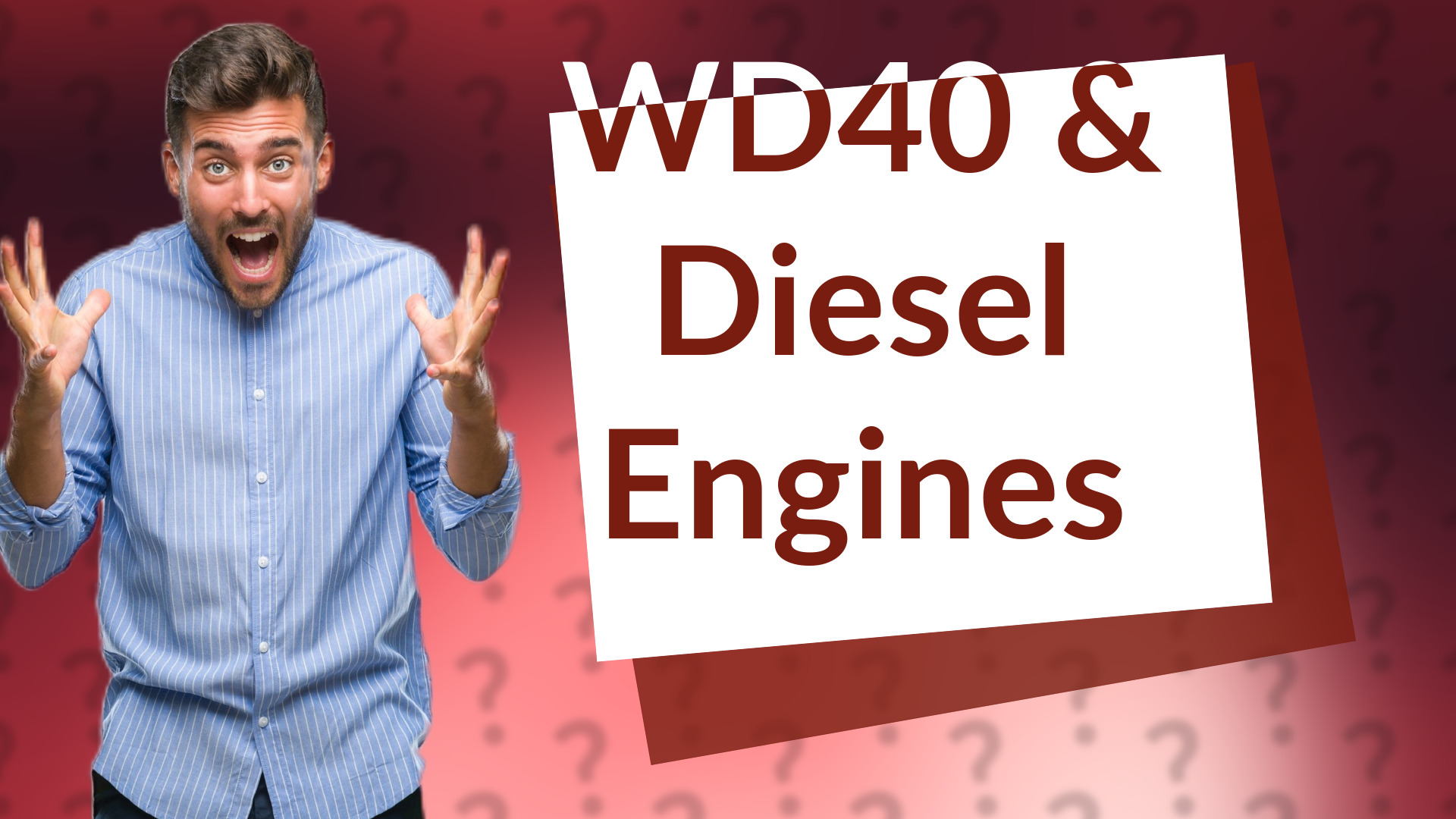 WD40 & Diesel Engines