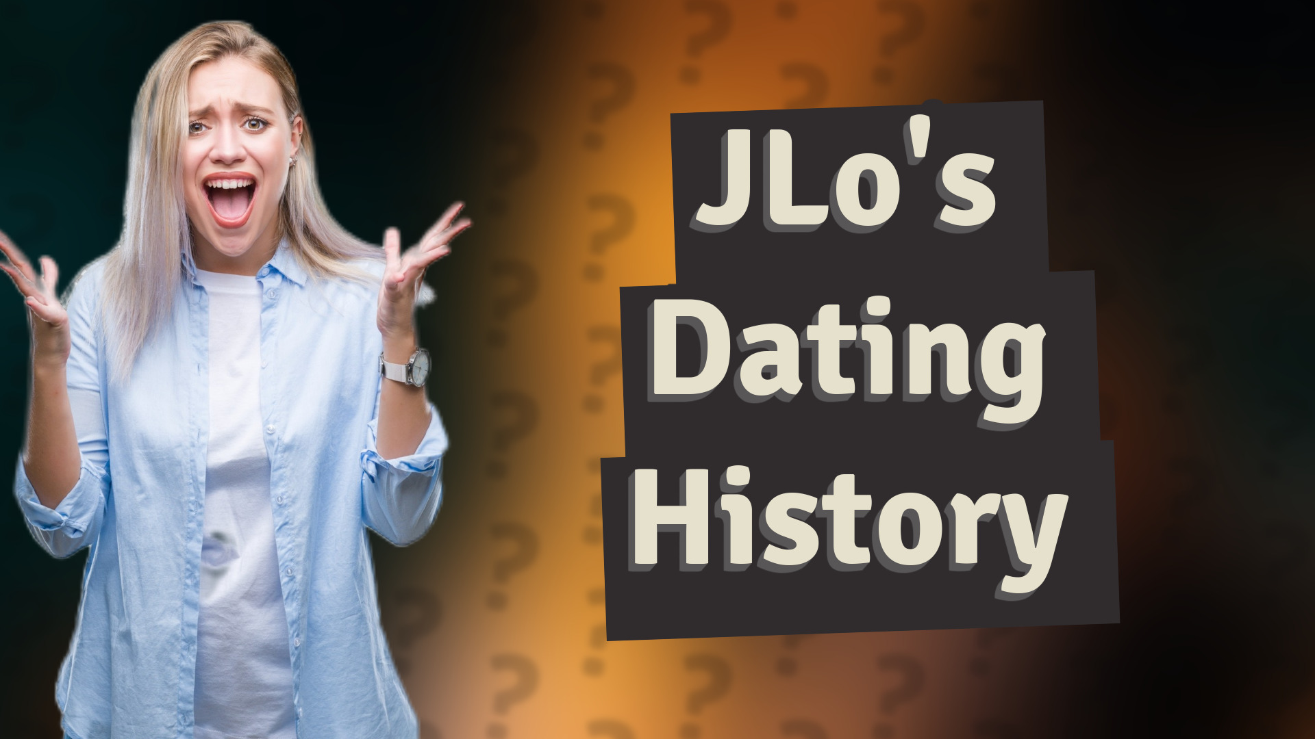 JLo's Dating History