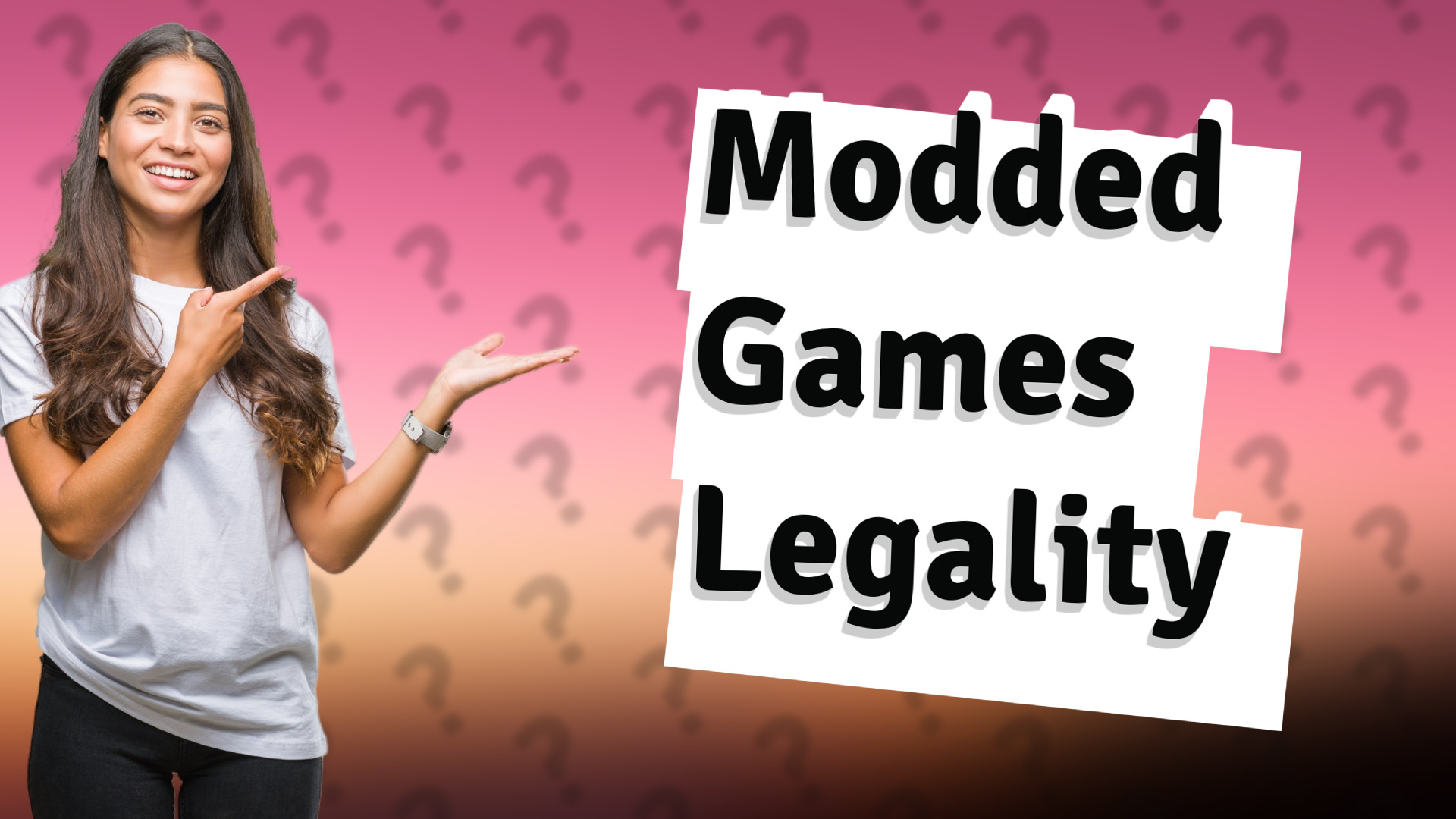 Modded Games Legality