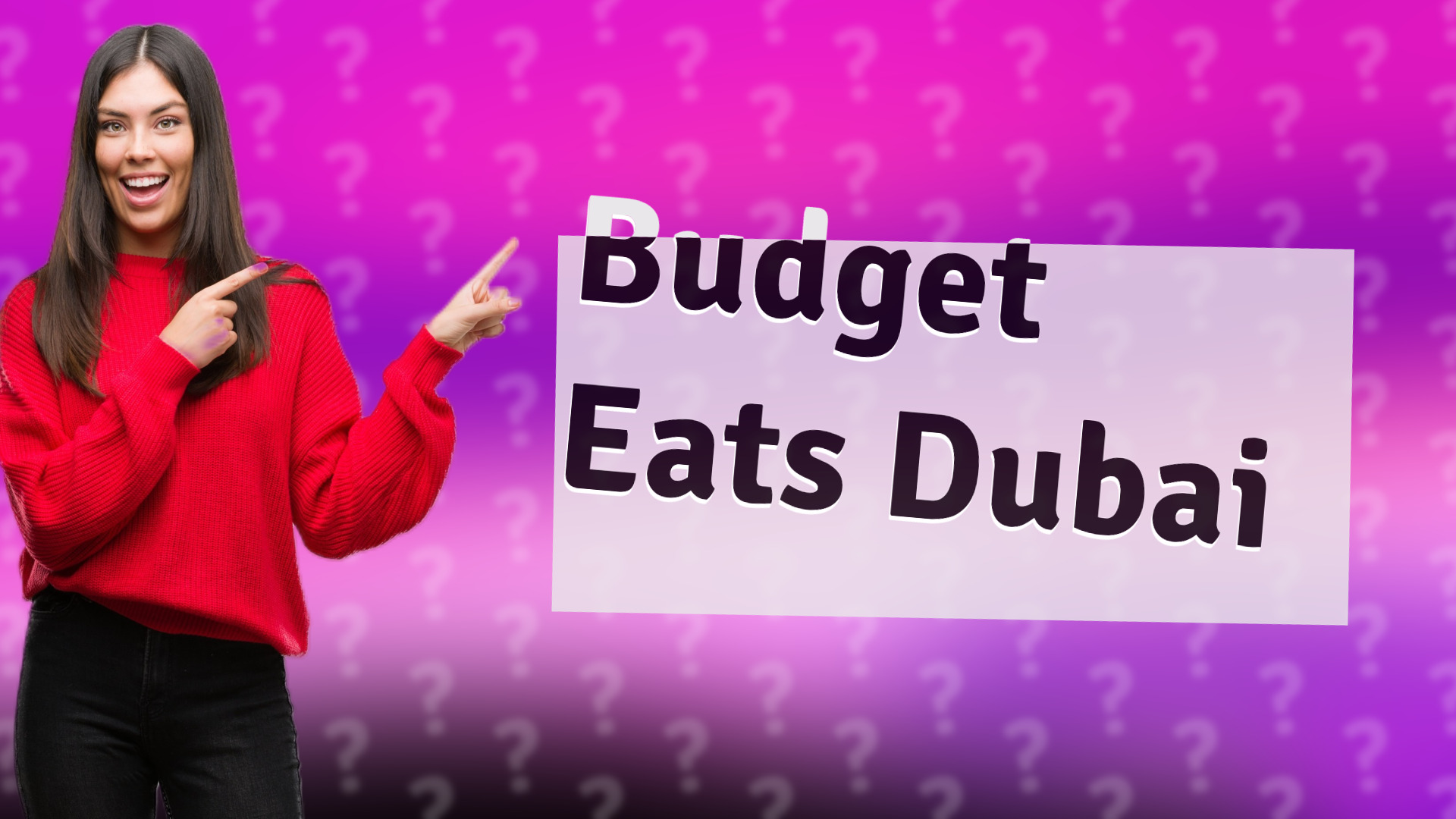 Budget Eats Dubai