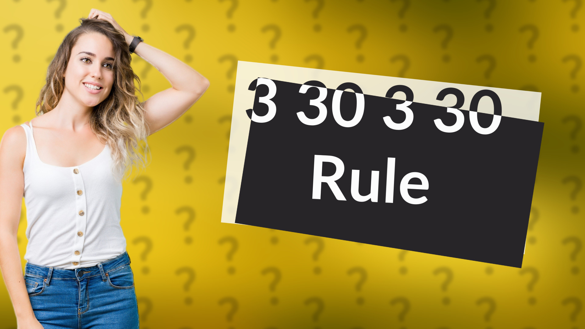 3 30 3 30 Rule