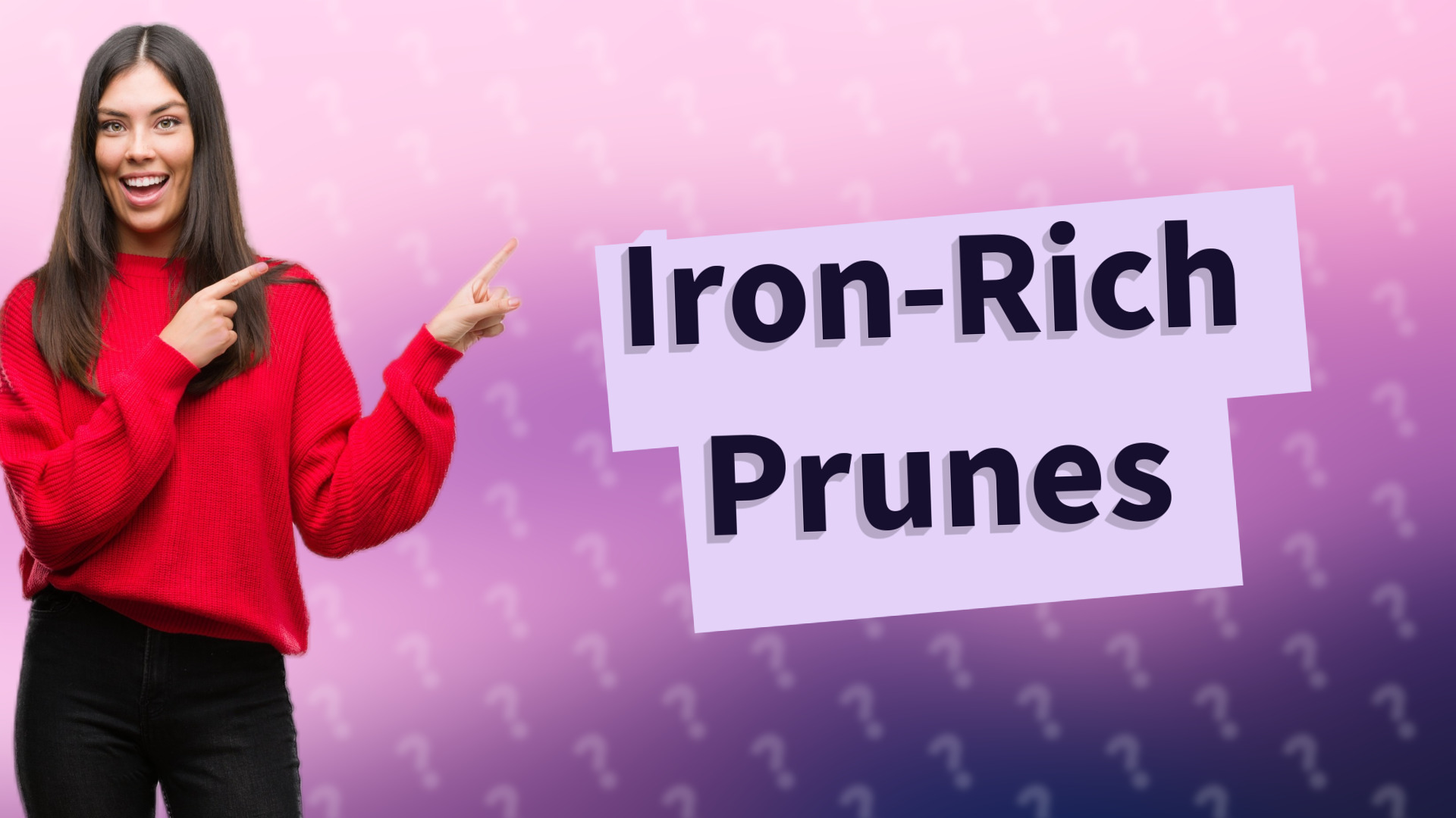 Iron-Rich Prunes