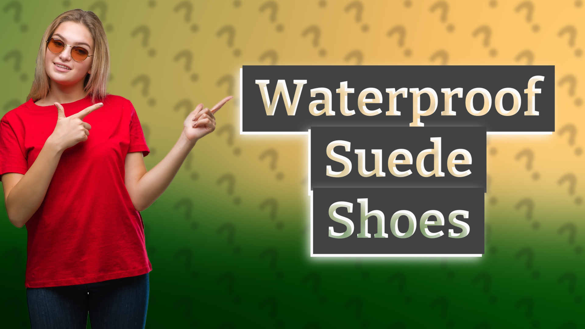 Waterproof Suede Shoes
