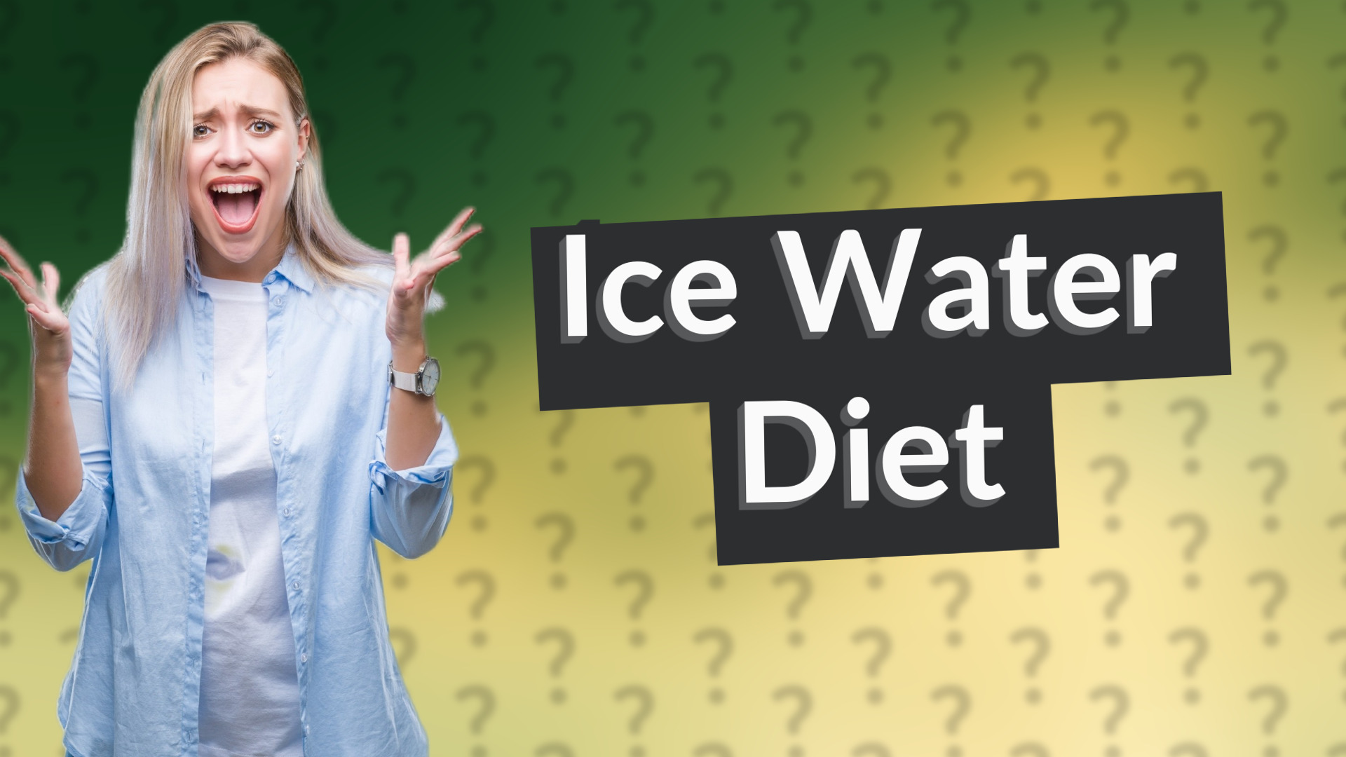Ice Water Diet