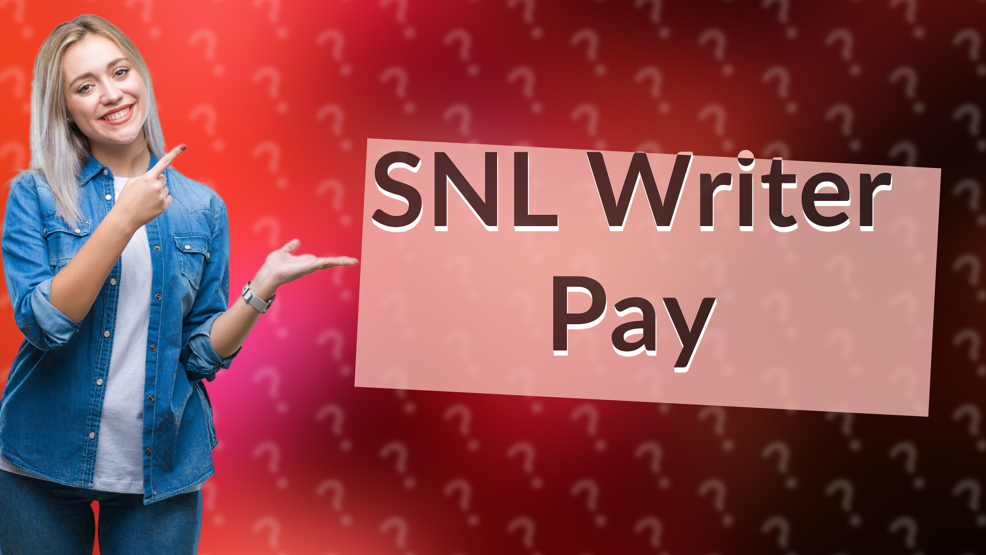 SNL Writer Pay