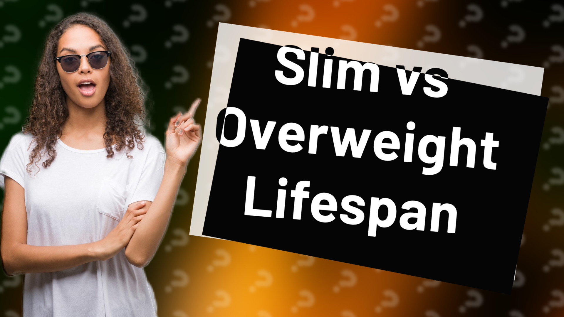 Slim vs Overweight Lifespan