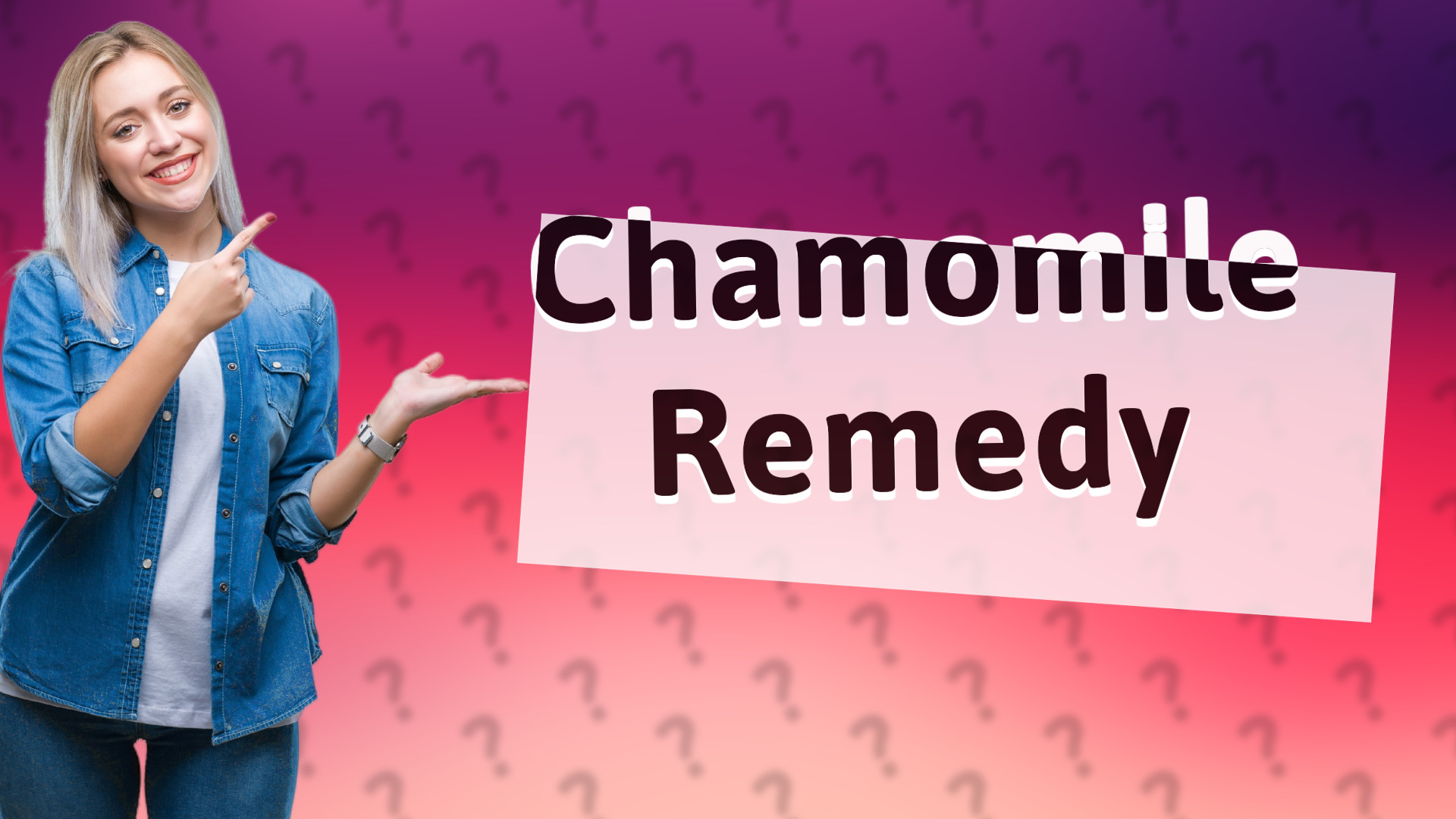 Chamomile Remedy