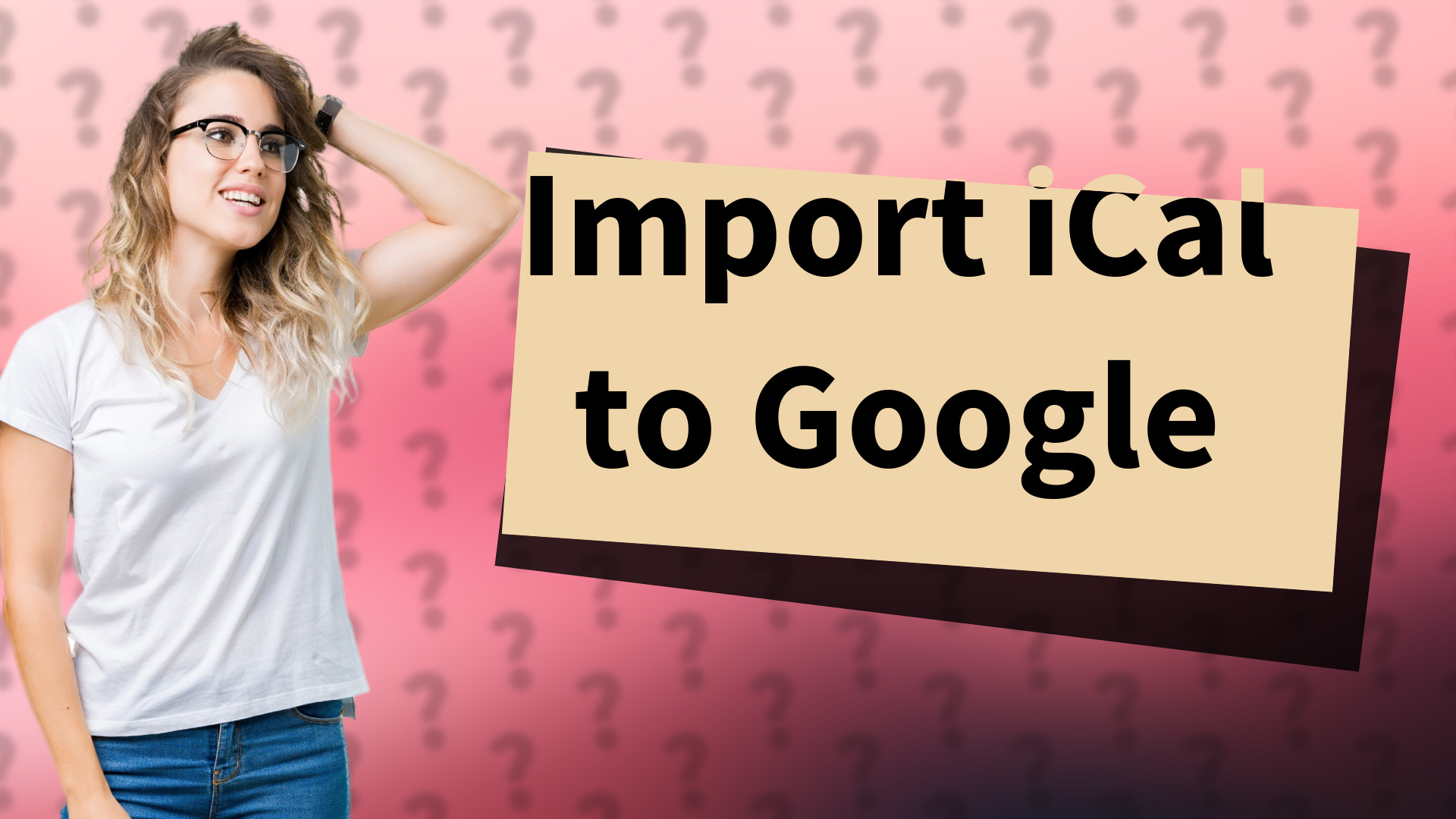 Import iCal to Google