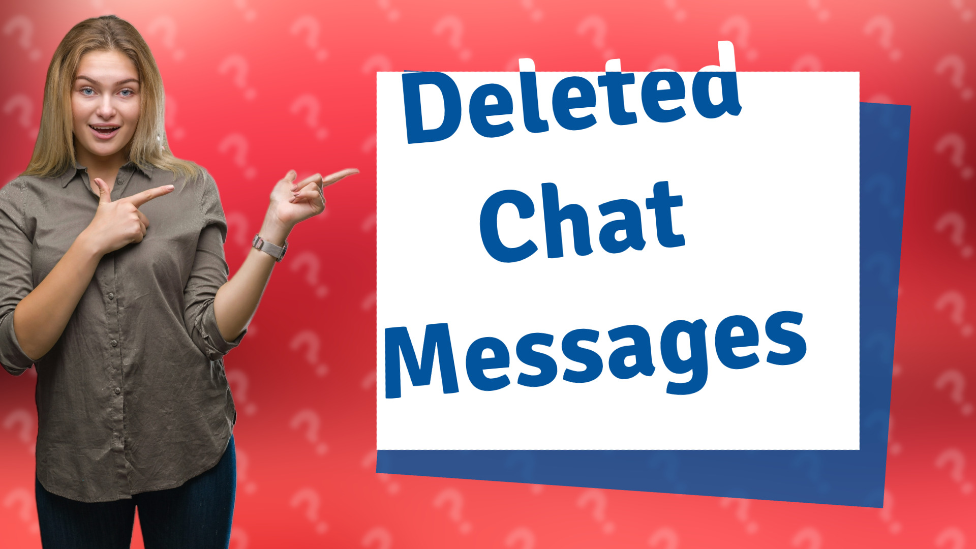 Deleted Chat Messages