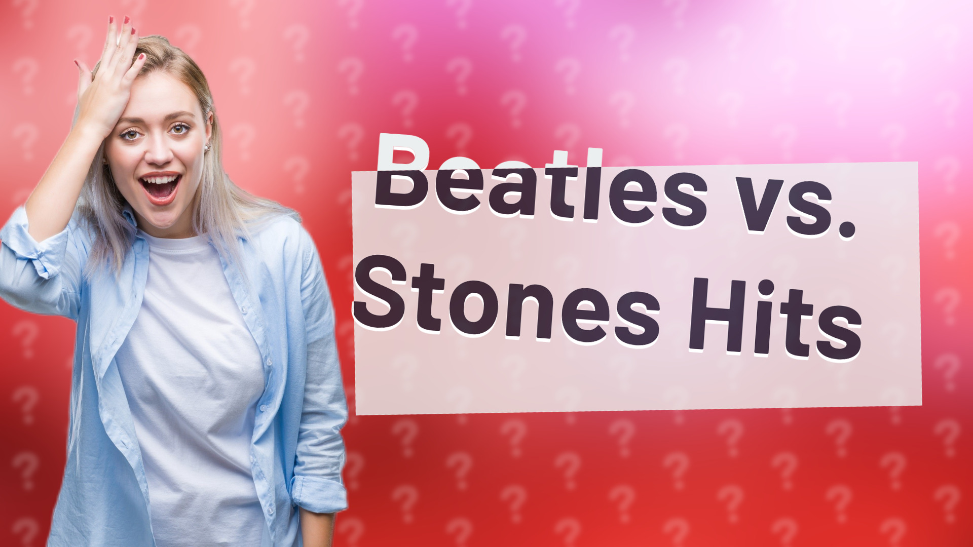 Beatles vs. Stones Hits