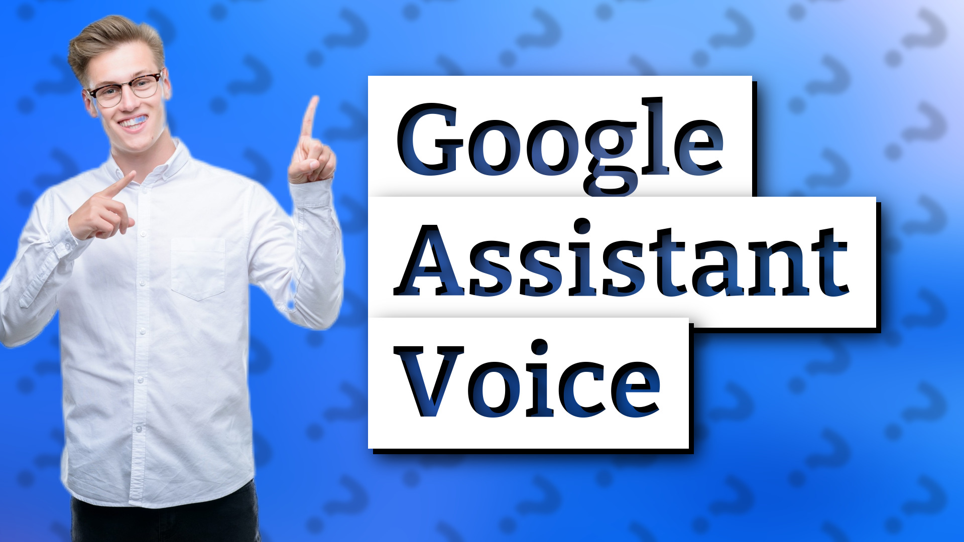 Google Assistant Voice