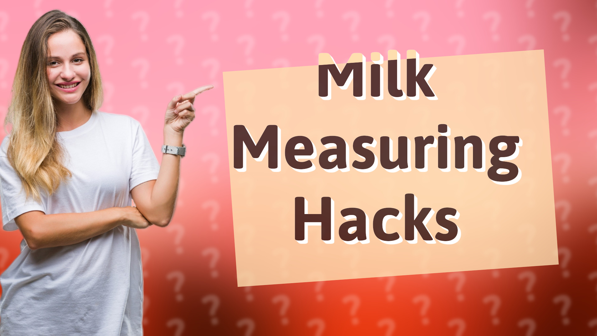 Milk Measuring Hacks