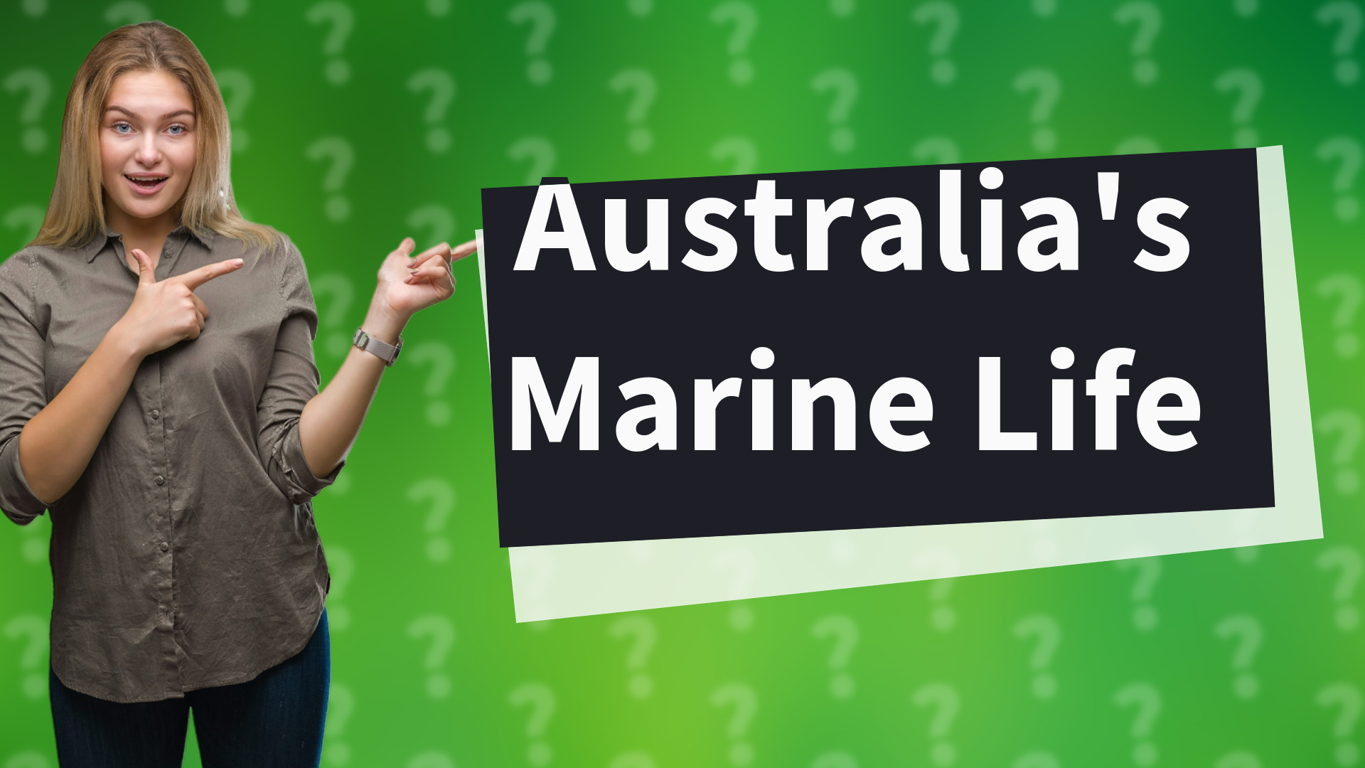 Australia's Marine Life