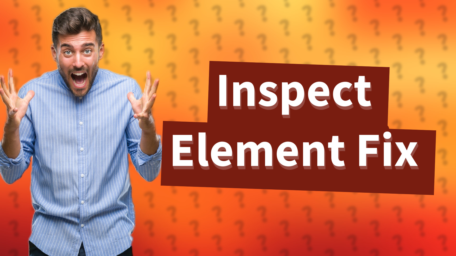 Inspect Element Fix