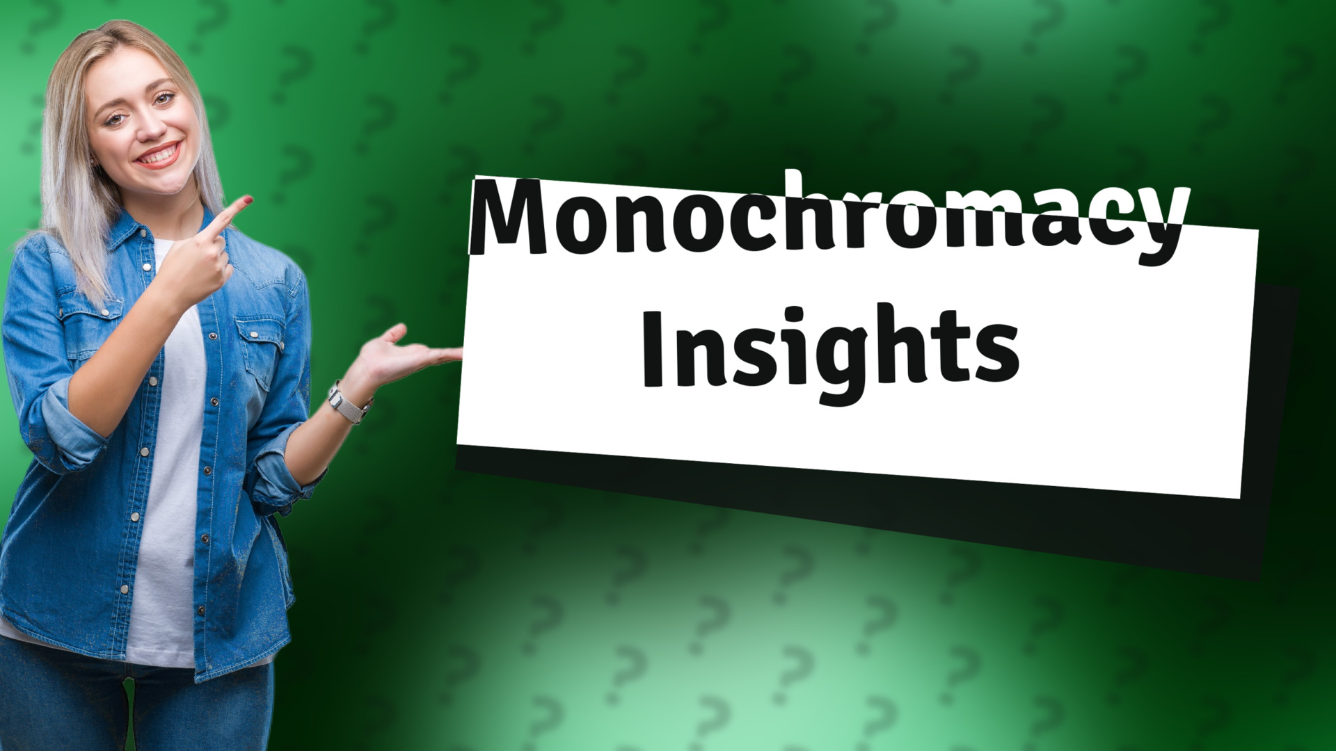 Monochromacy Insights