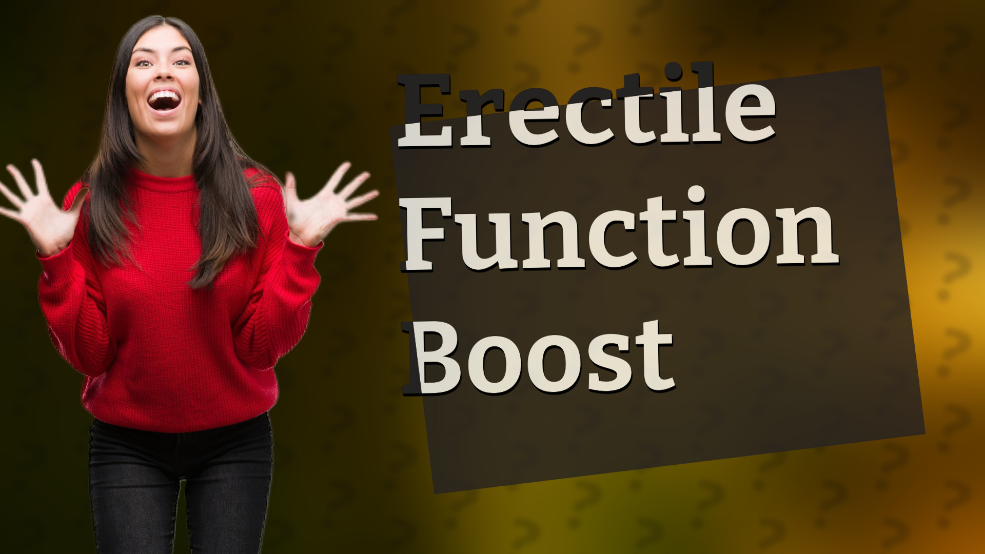 Erectile Function Boost