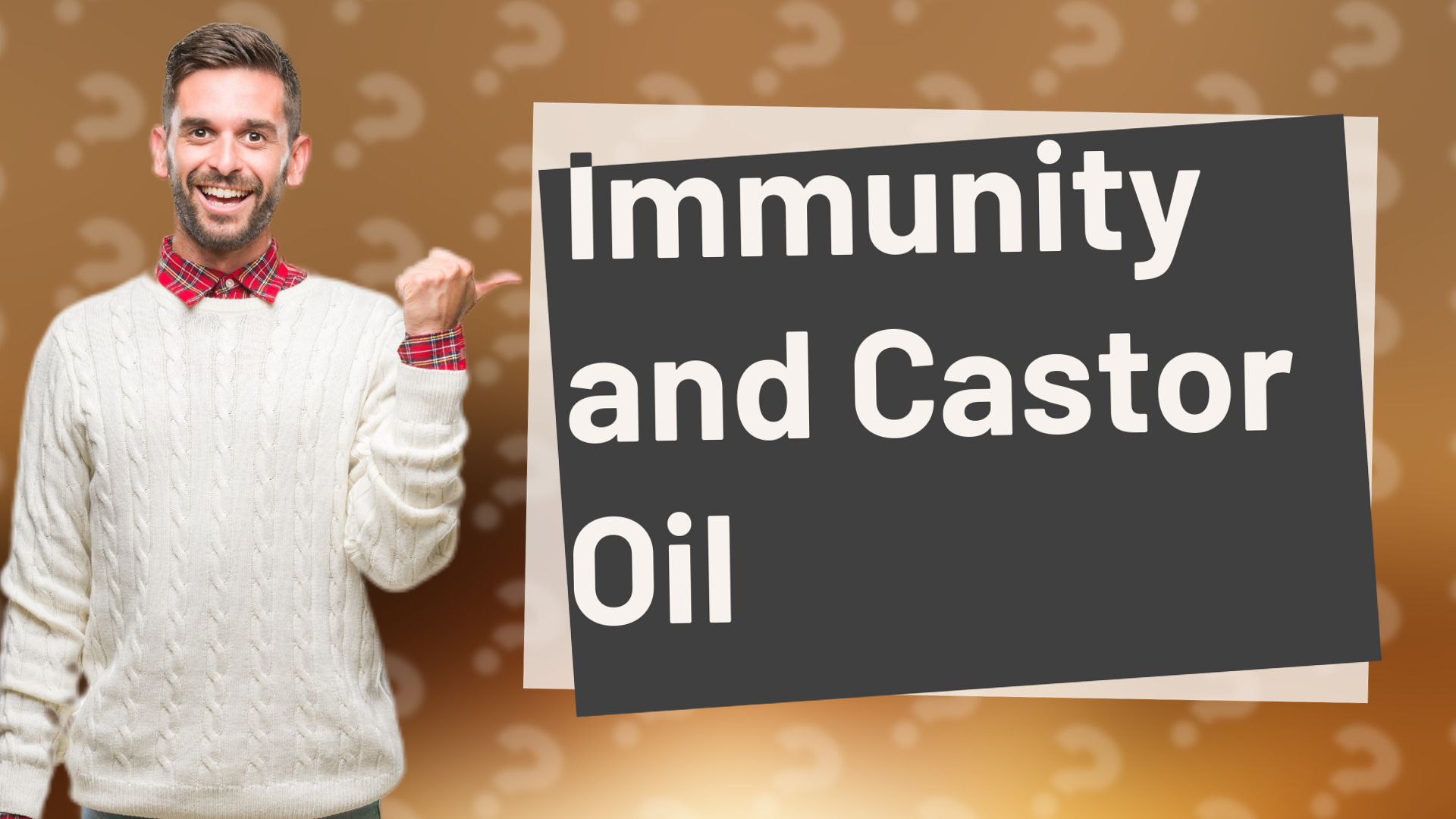 Immunity and Castor Oil