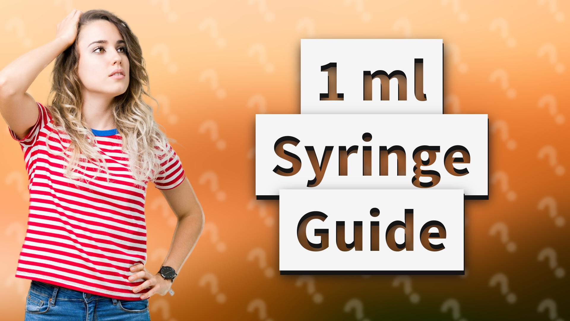 1 ml Syringe Guide