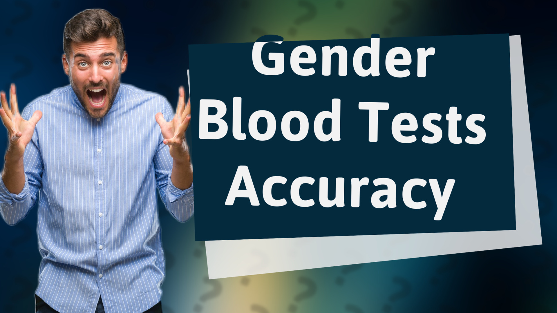 Gender Blood Tests Accuracy