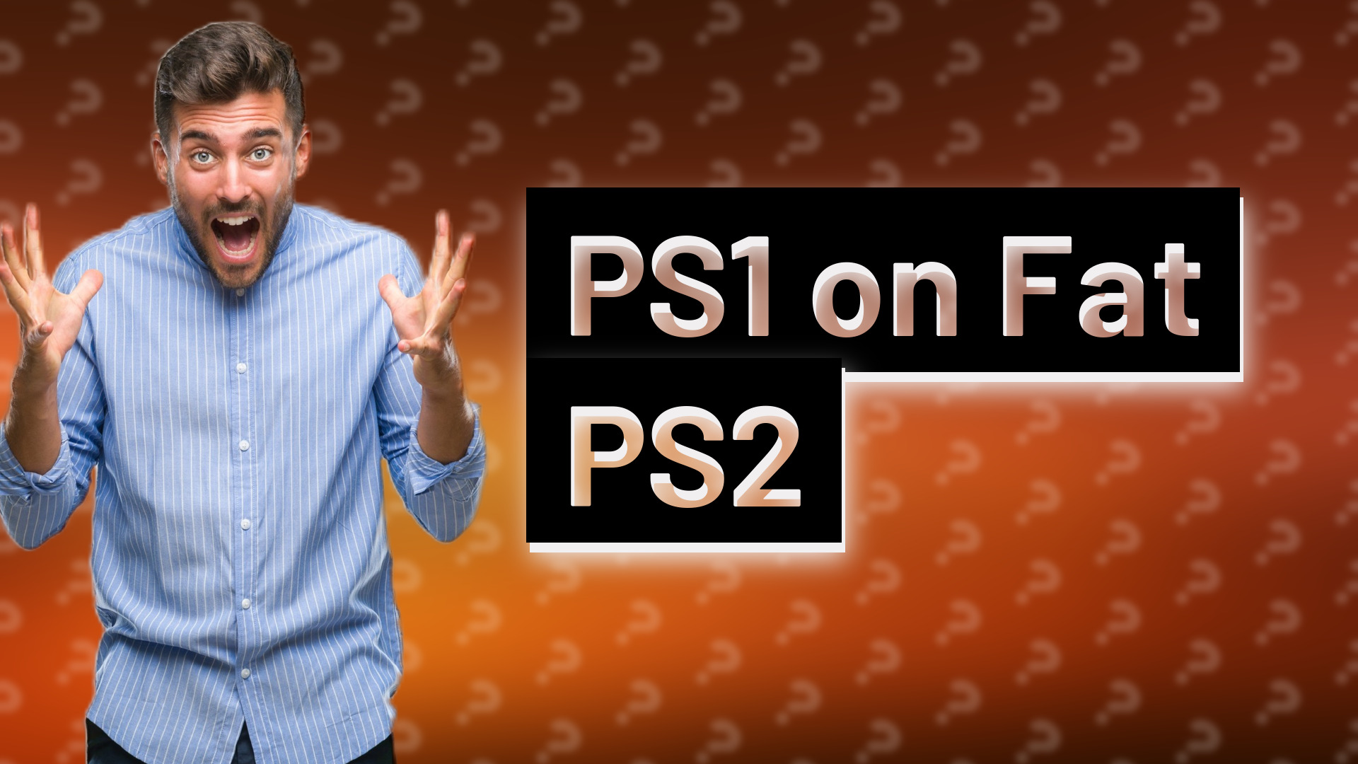 PS1 on Fat PS2
