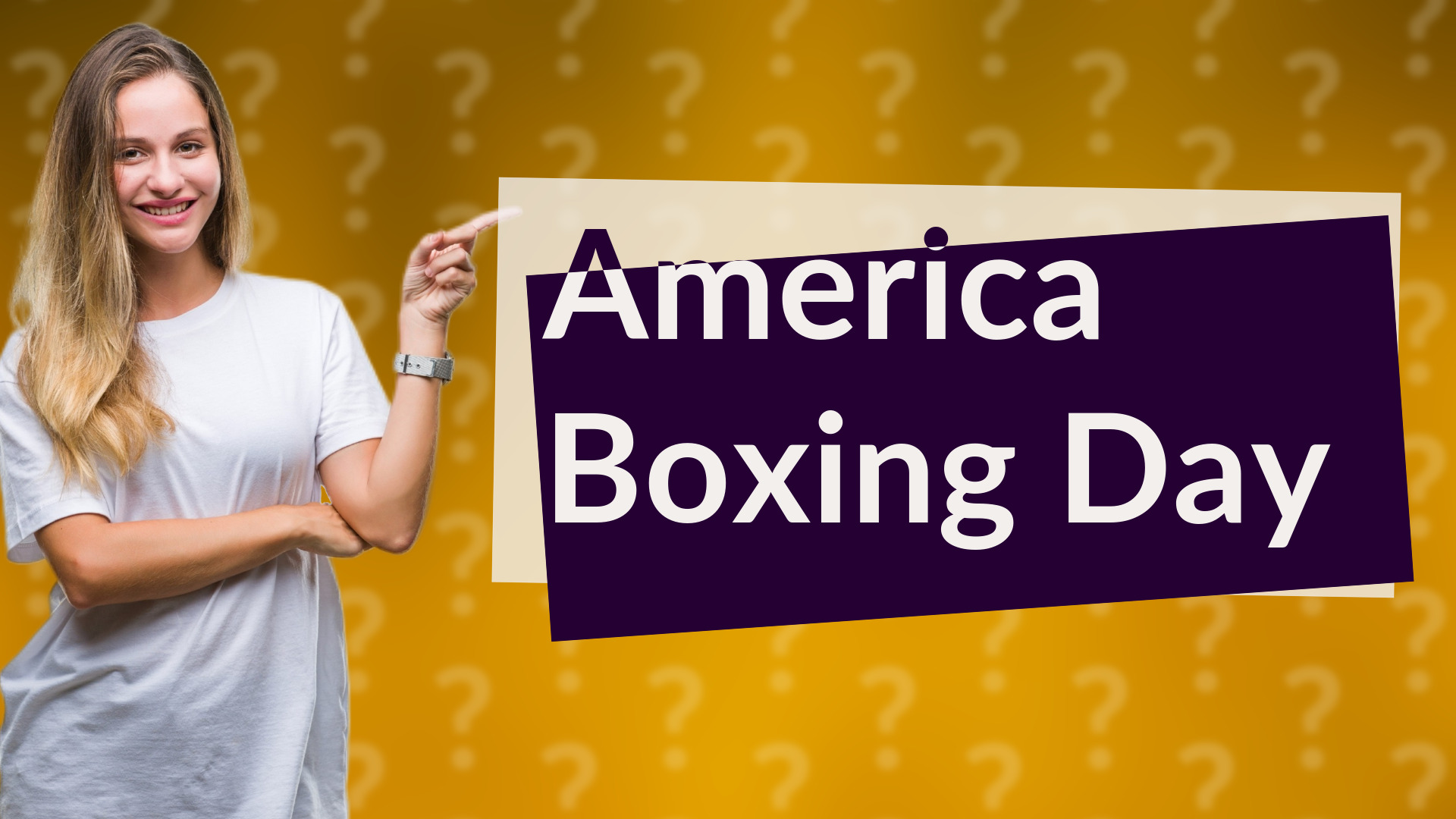 America Boxing Day