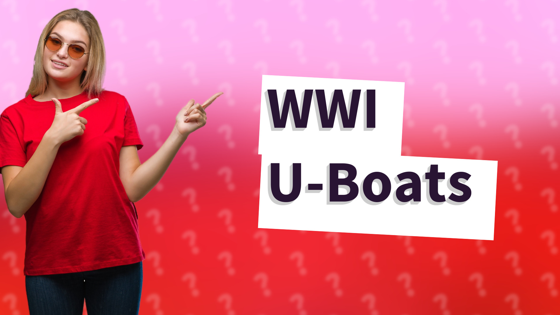 WWI U-Boats