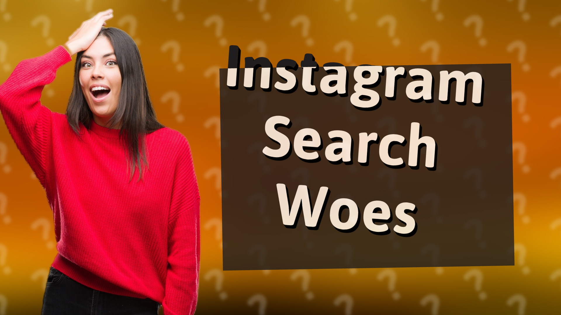 Instagram Search Woes