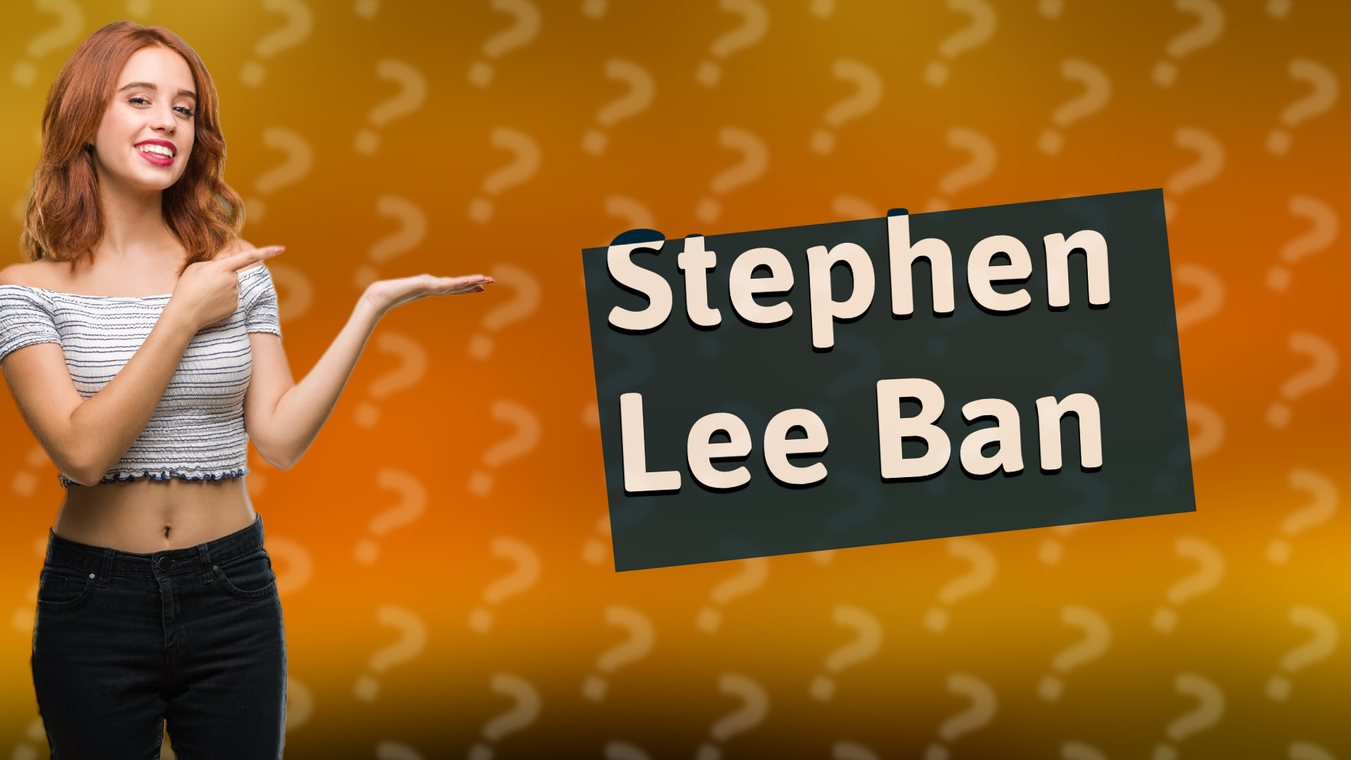 Stephen Lee Ban