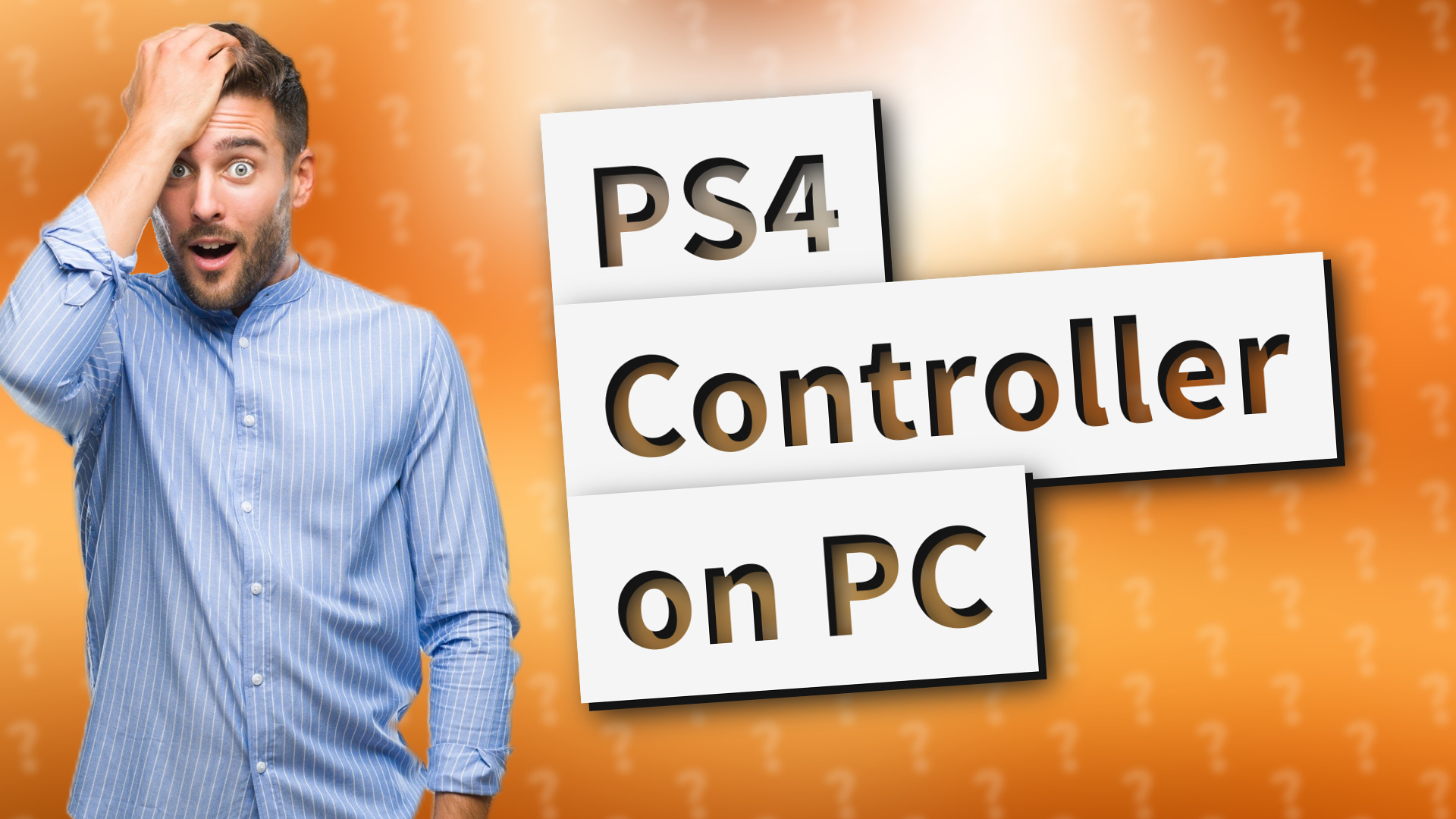 PS4 Controller on PC