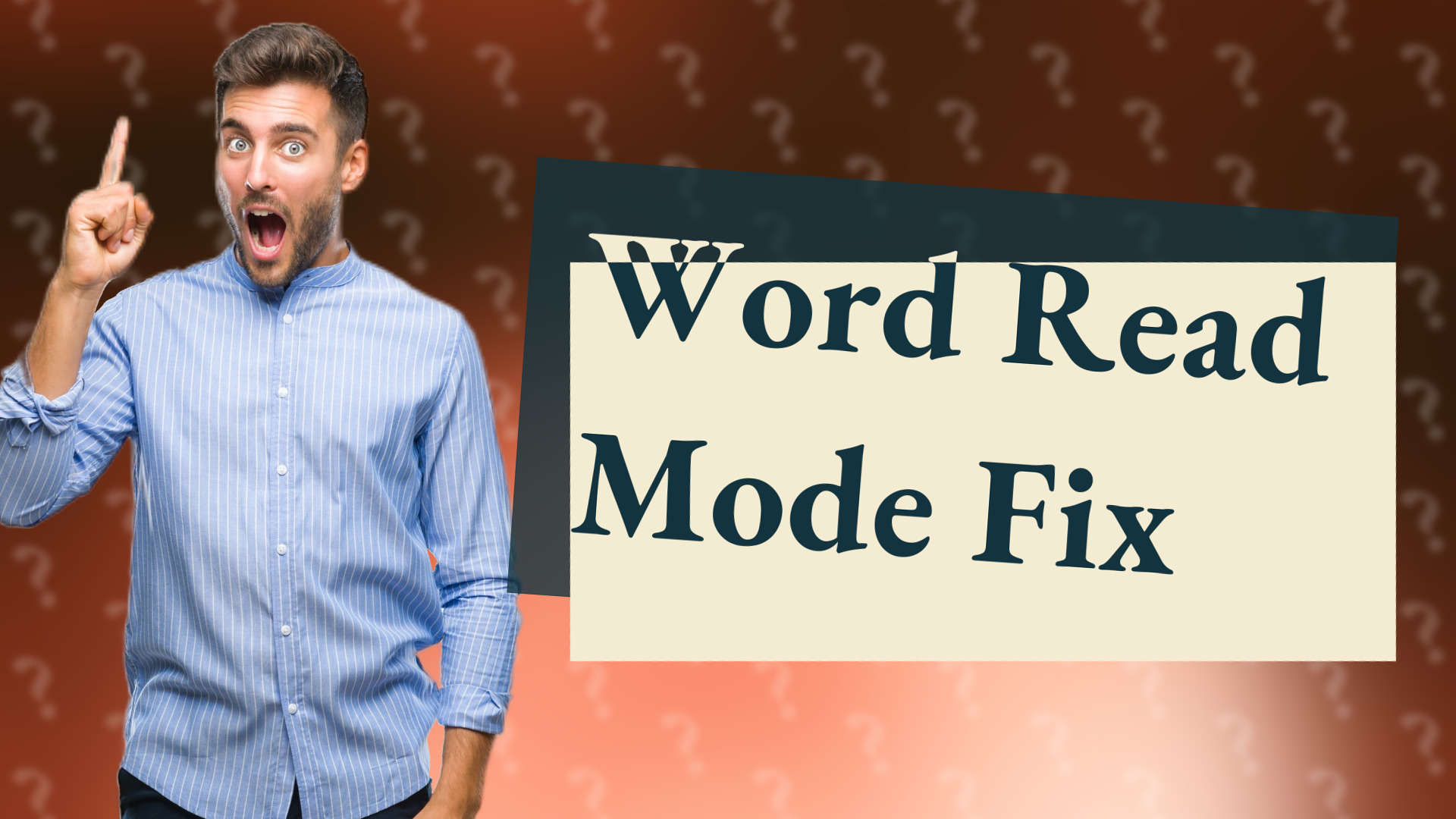 Word Read Mode Fix