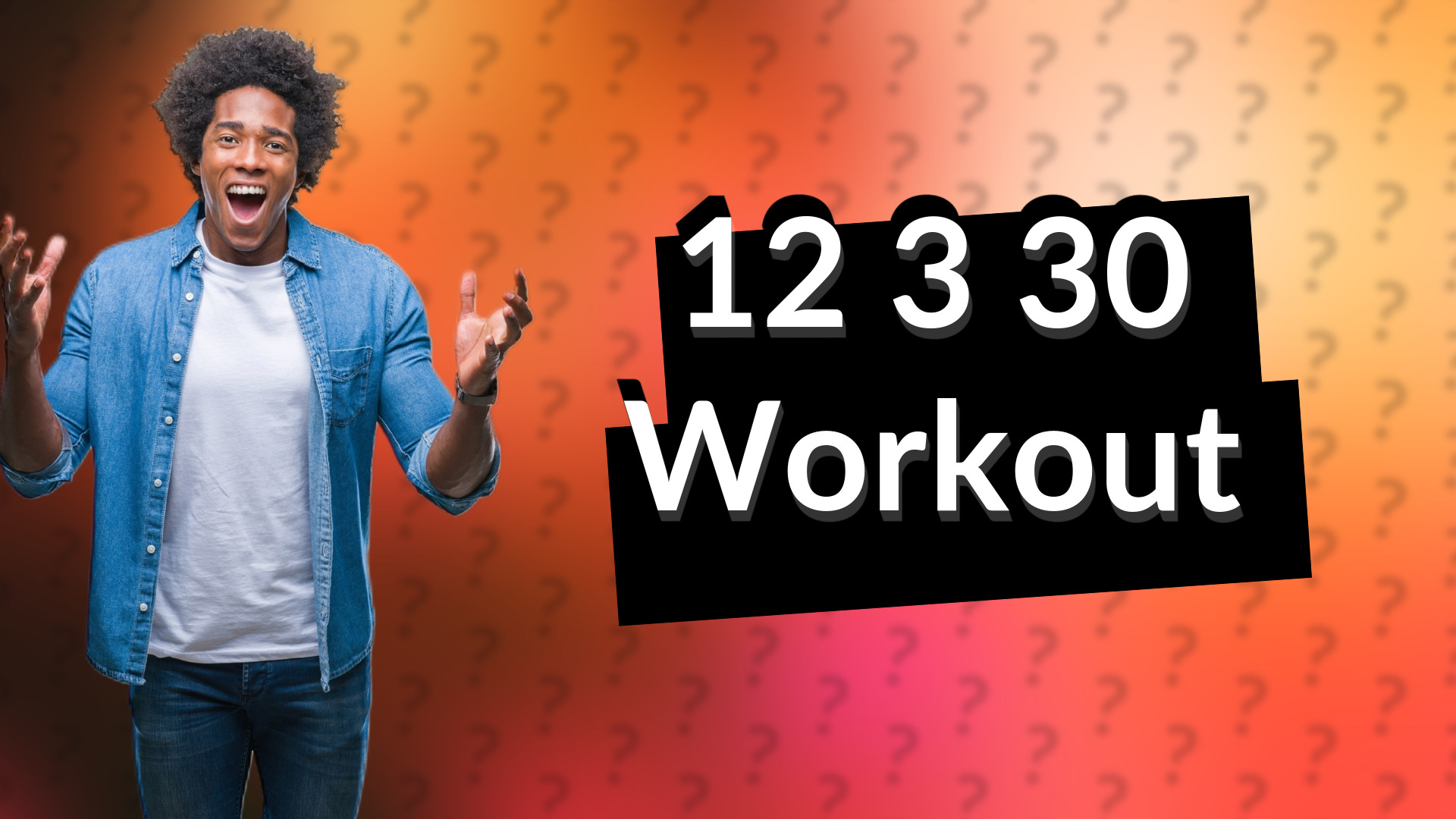 12 3 30 Workout