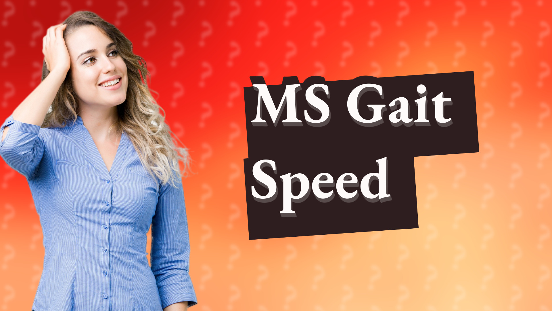MS Gait Speed
