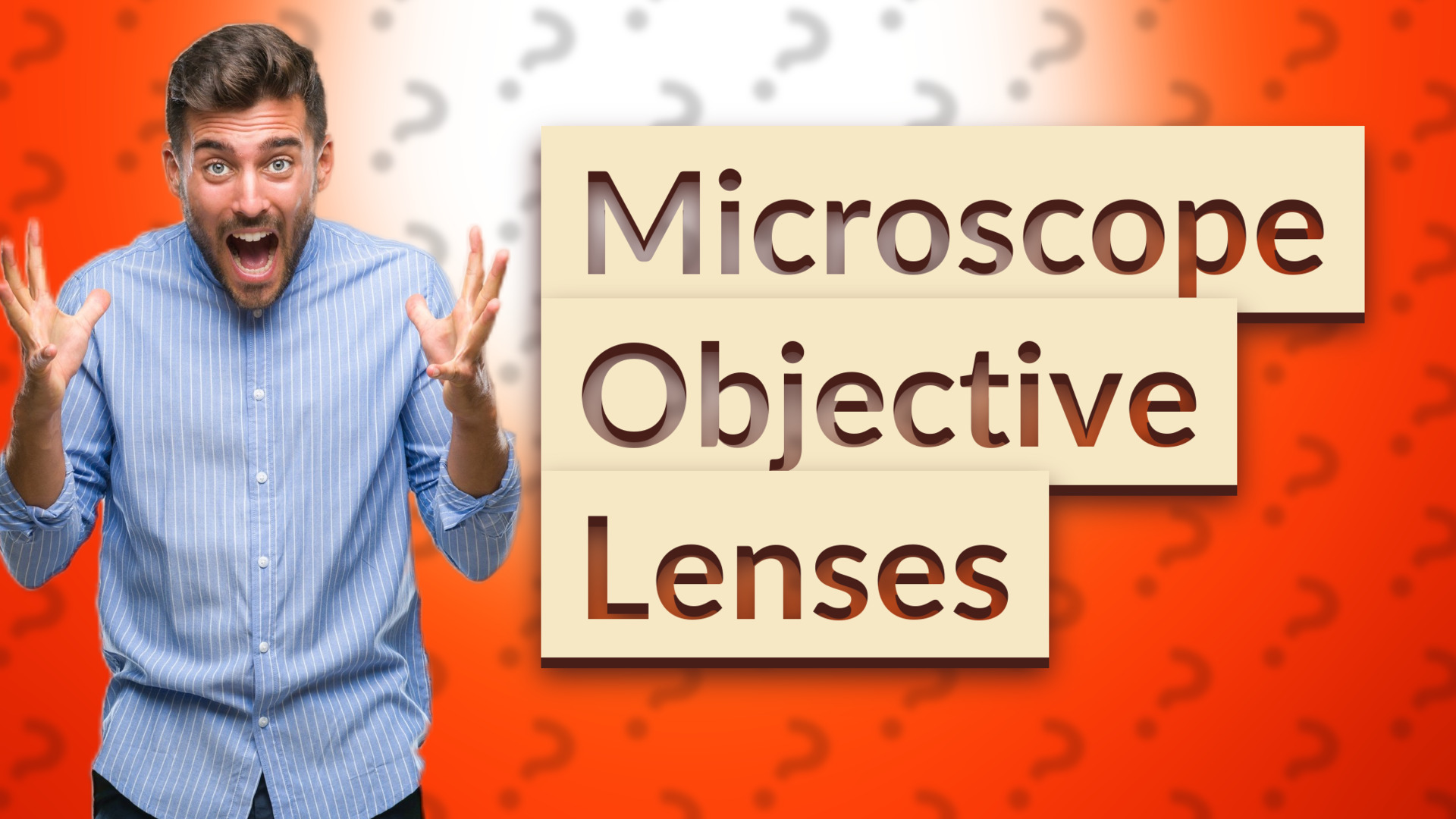 Microscope Objective Lenses