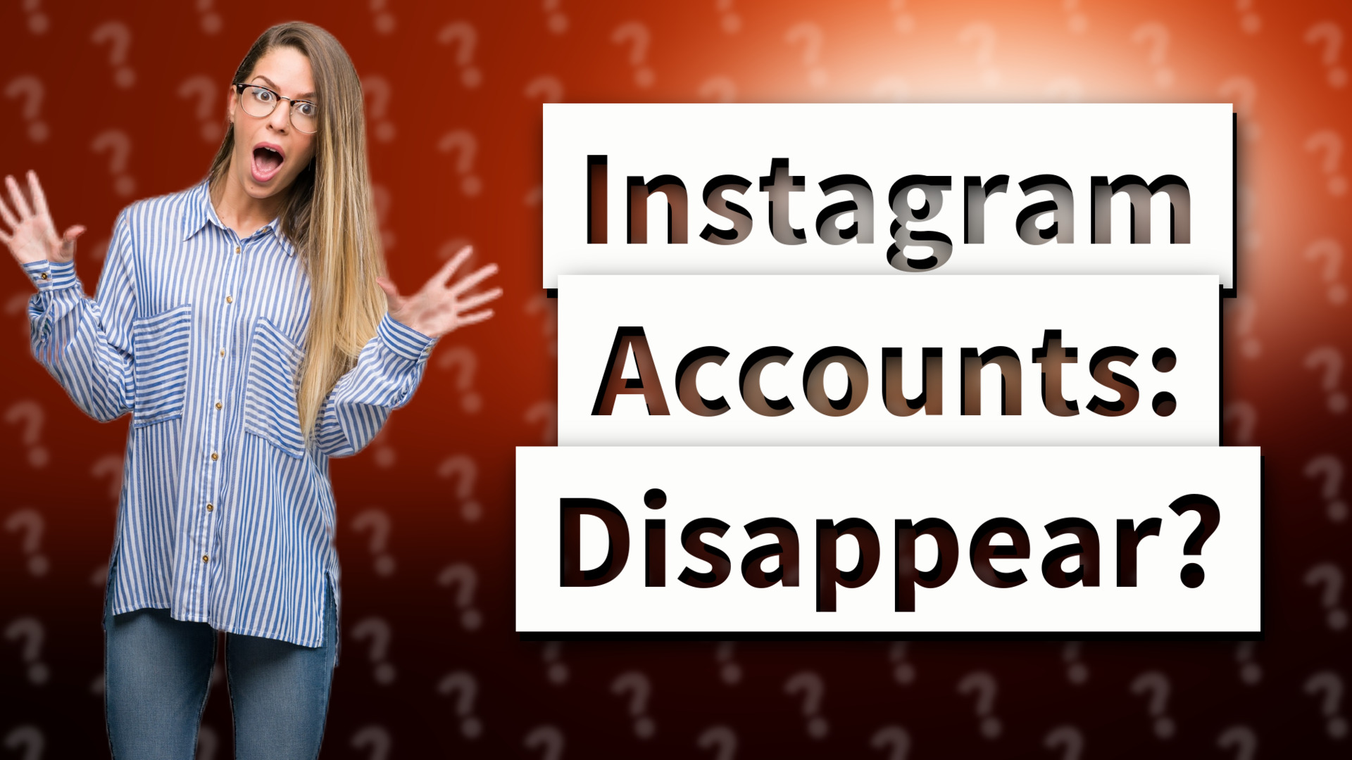 Instagram Accounts: Disappear?
