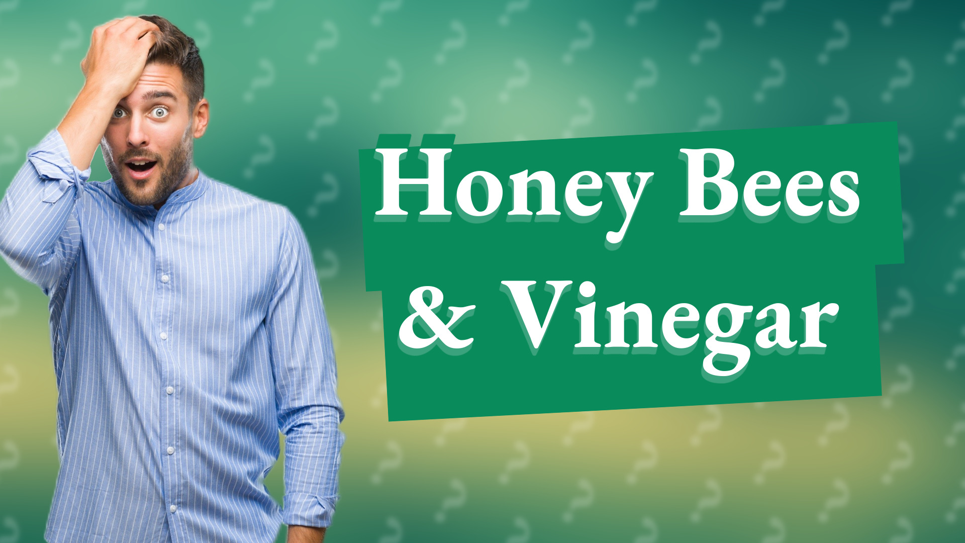 Honey Bees & Vinegar