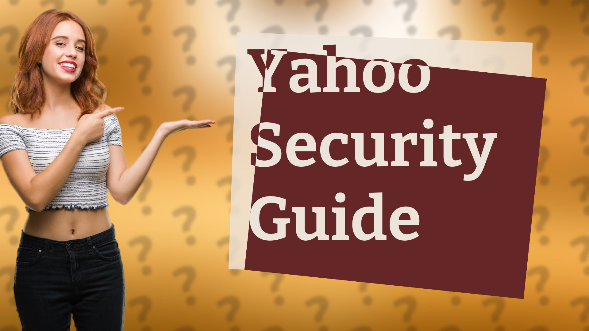 Yahoo Security Guide
