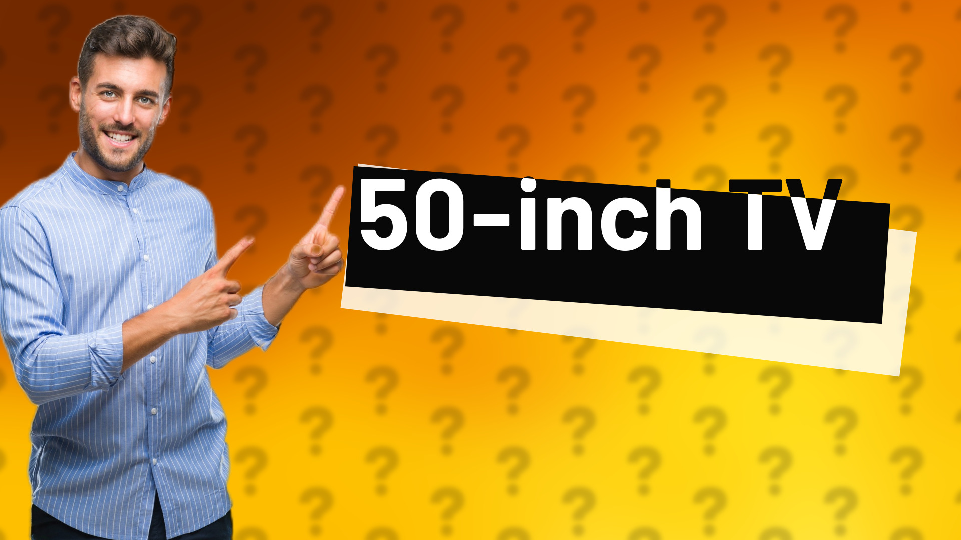 50-inch TV