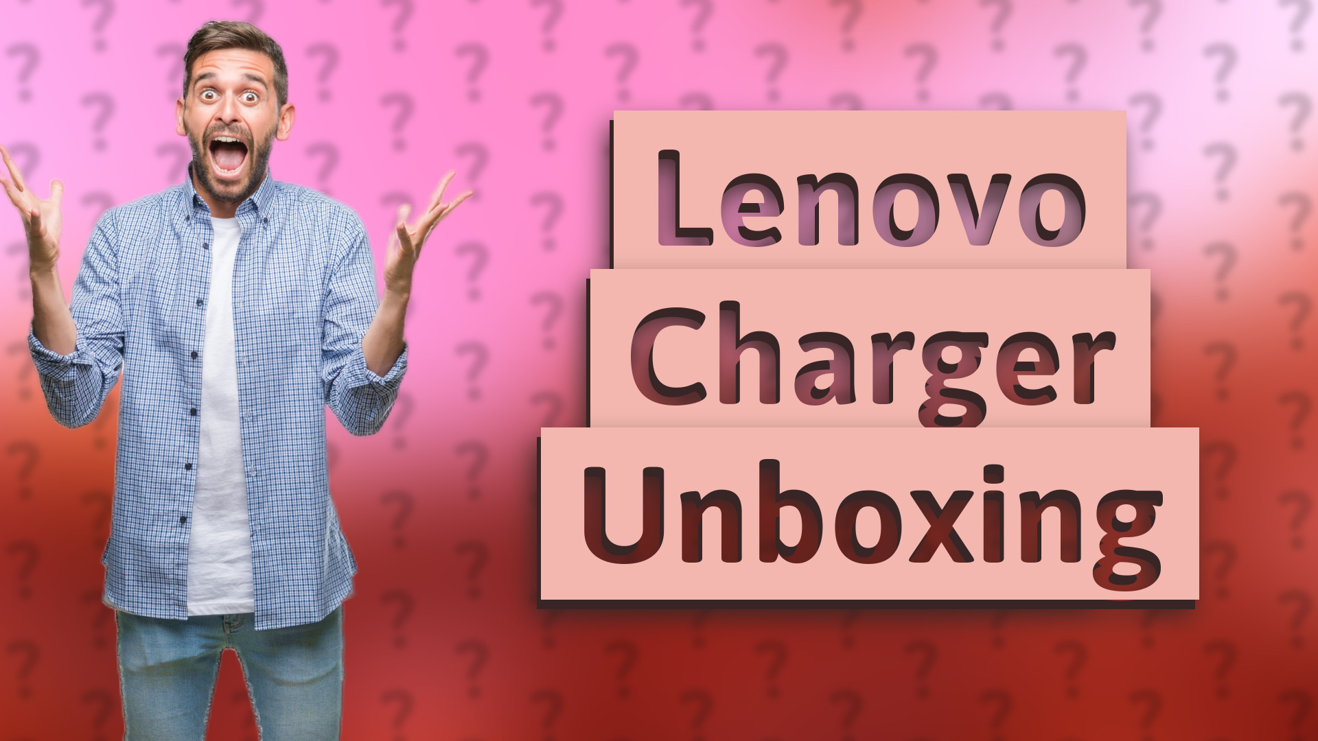 Lenovo Charger Unboxing