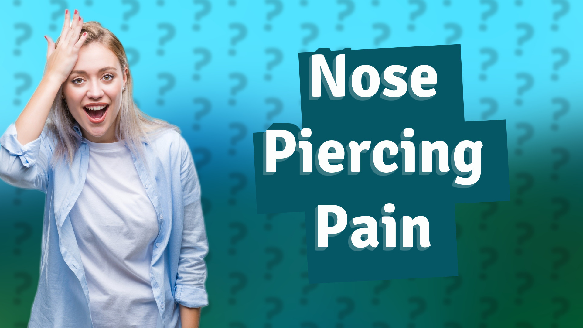 Nose Piercing Pain