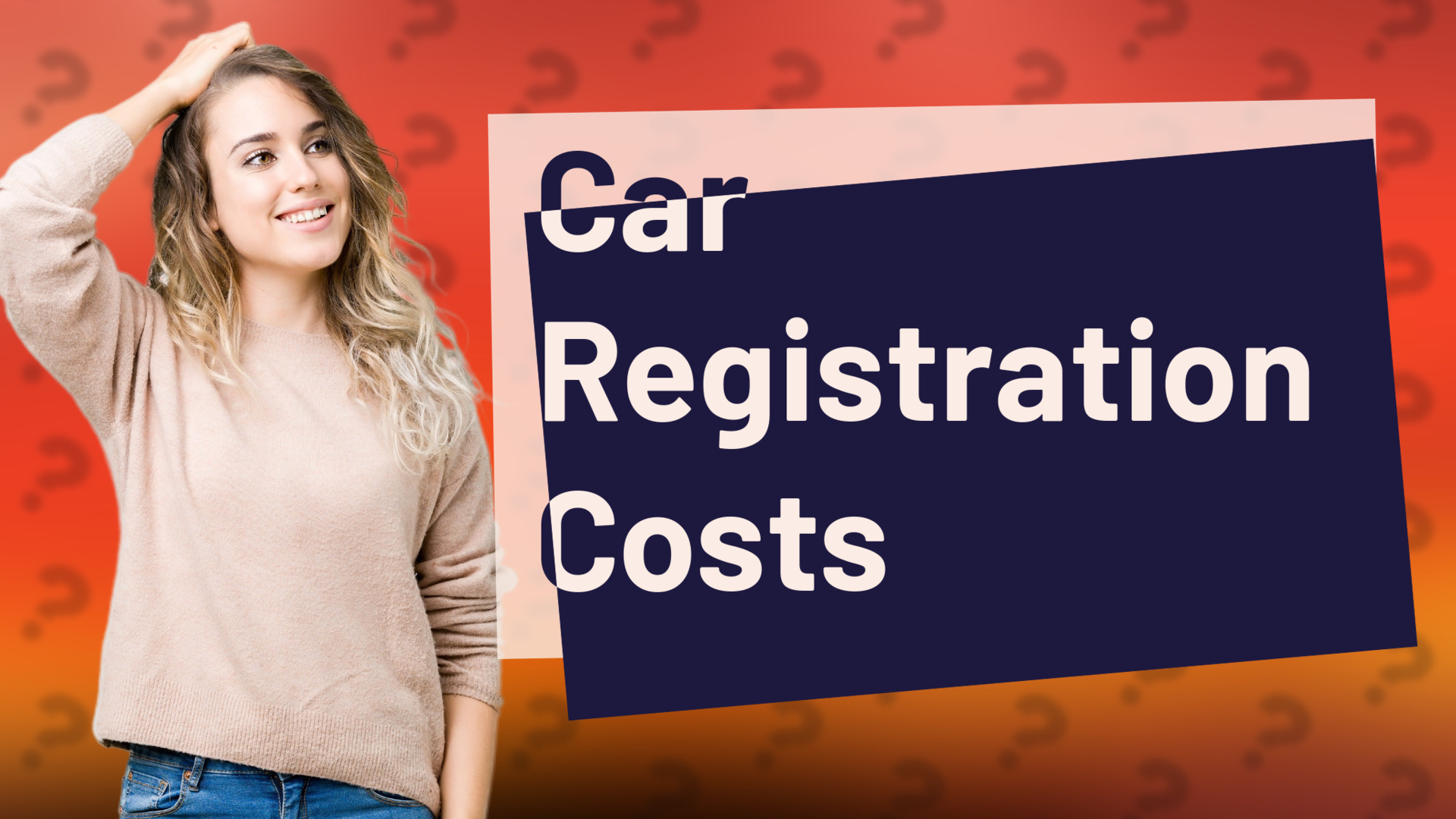 Car Registration Costs