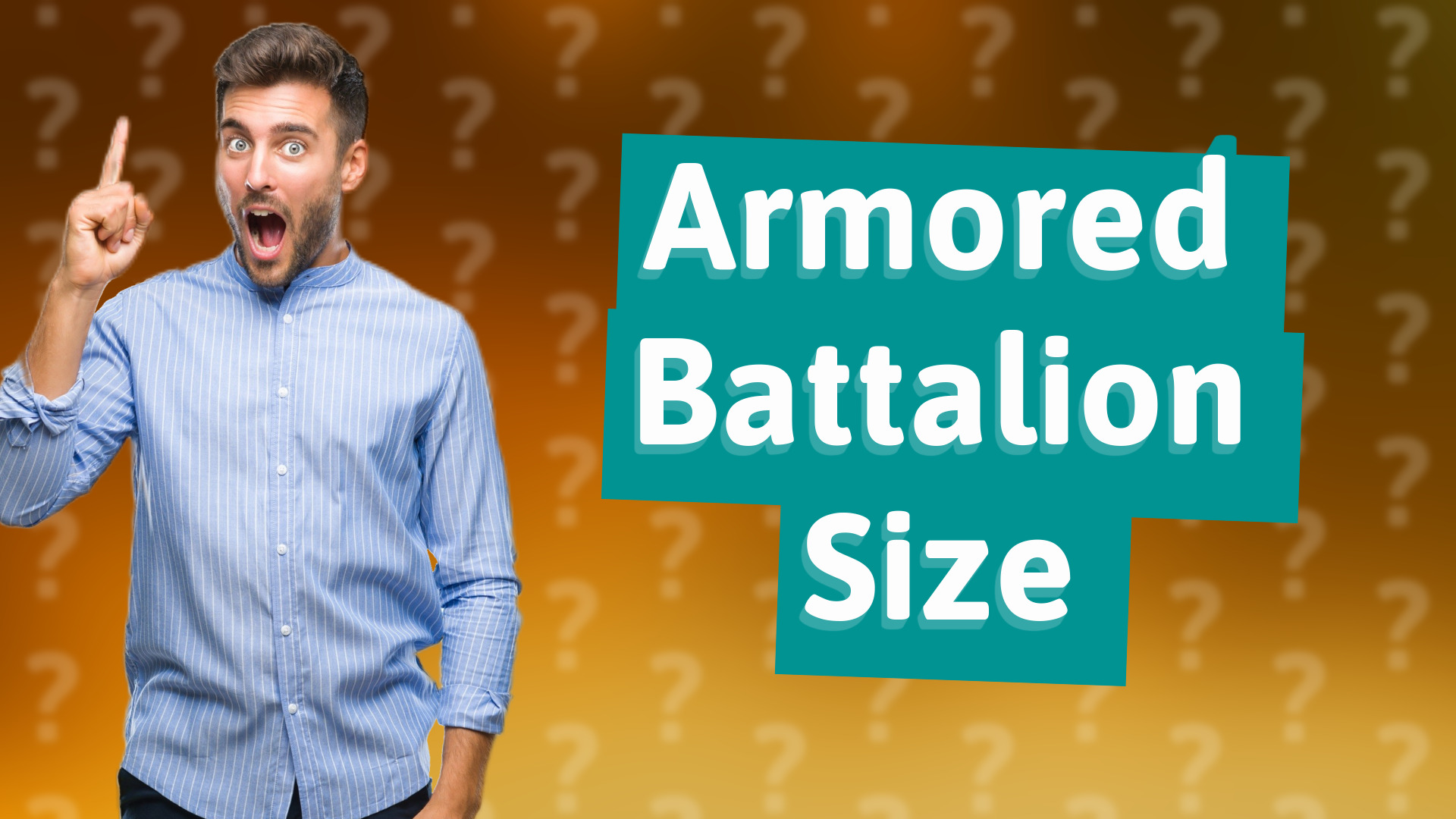 Armored Battalion Size