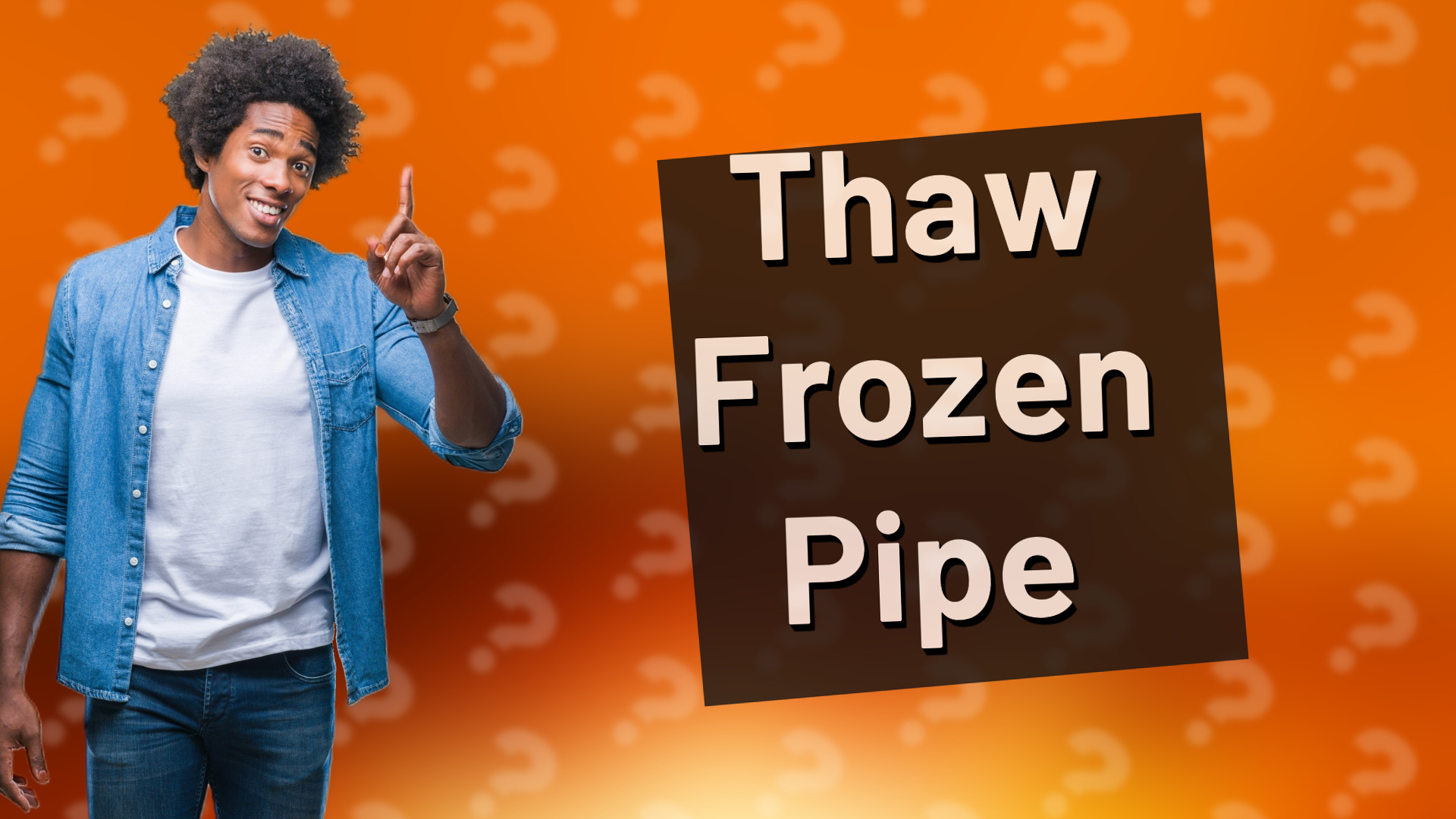 Thaw Frozen Pipe