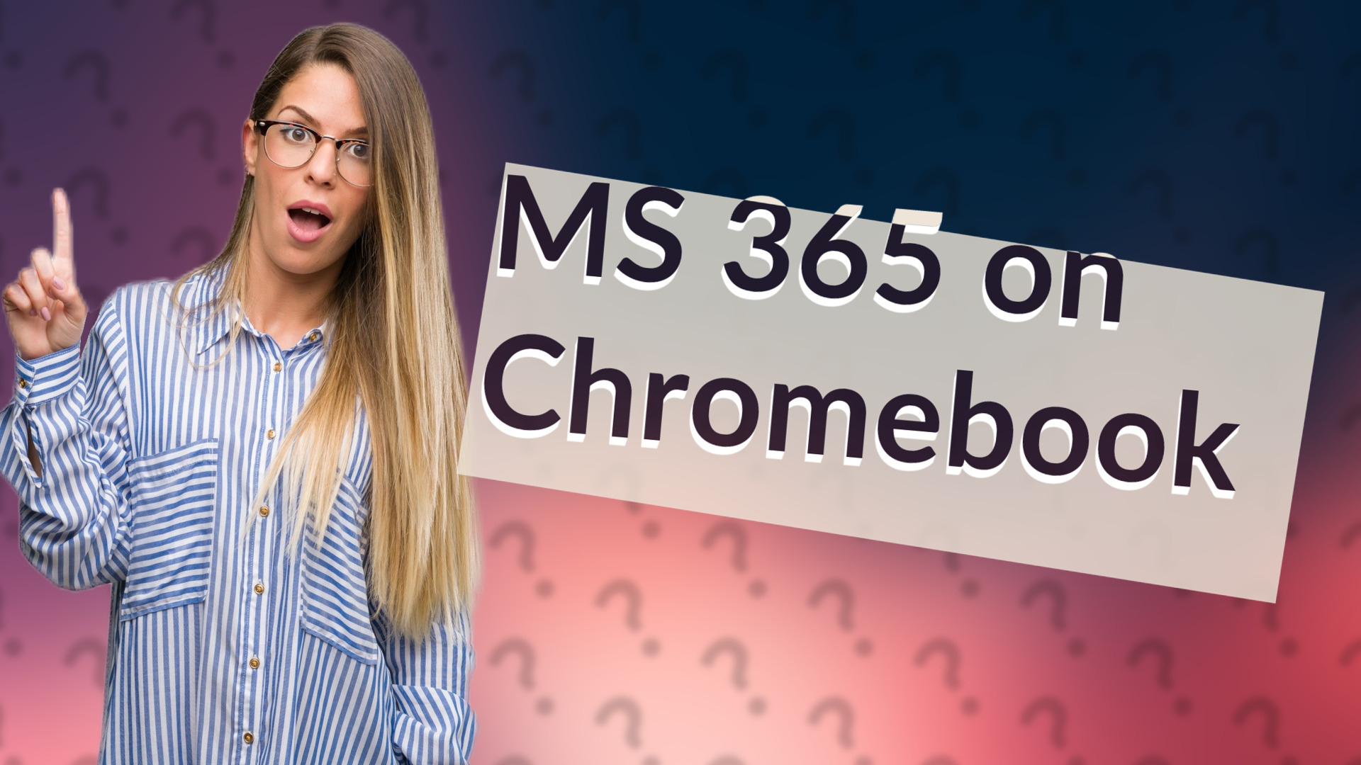 MS 365 on Chromebook