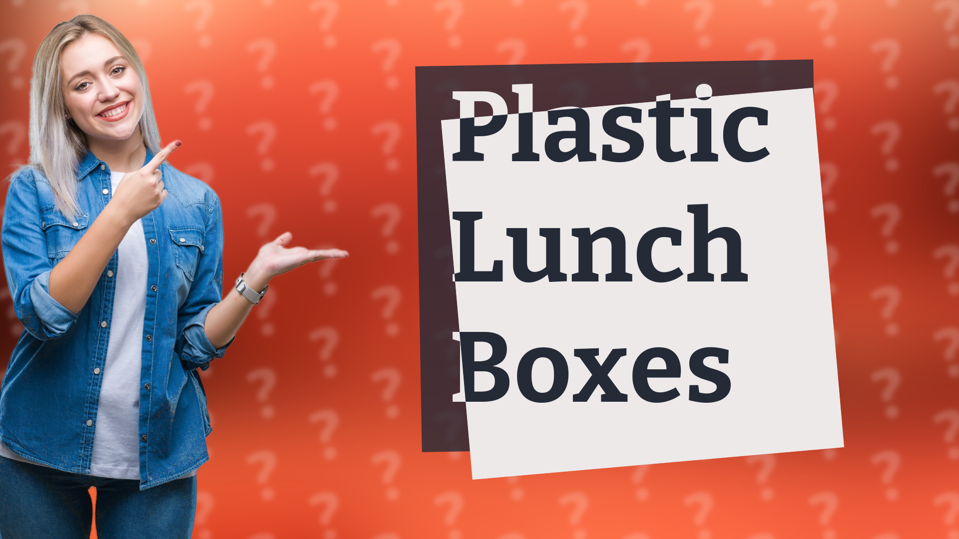 Plastic Lunch Boxes