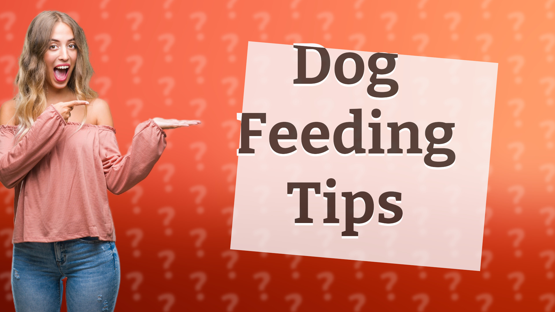 Dog Feeding Tips