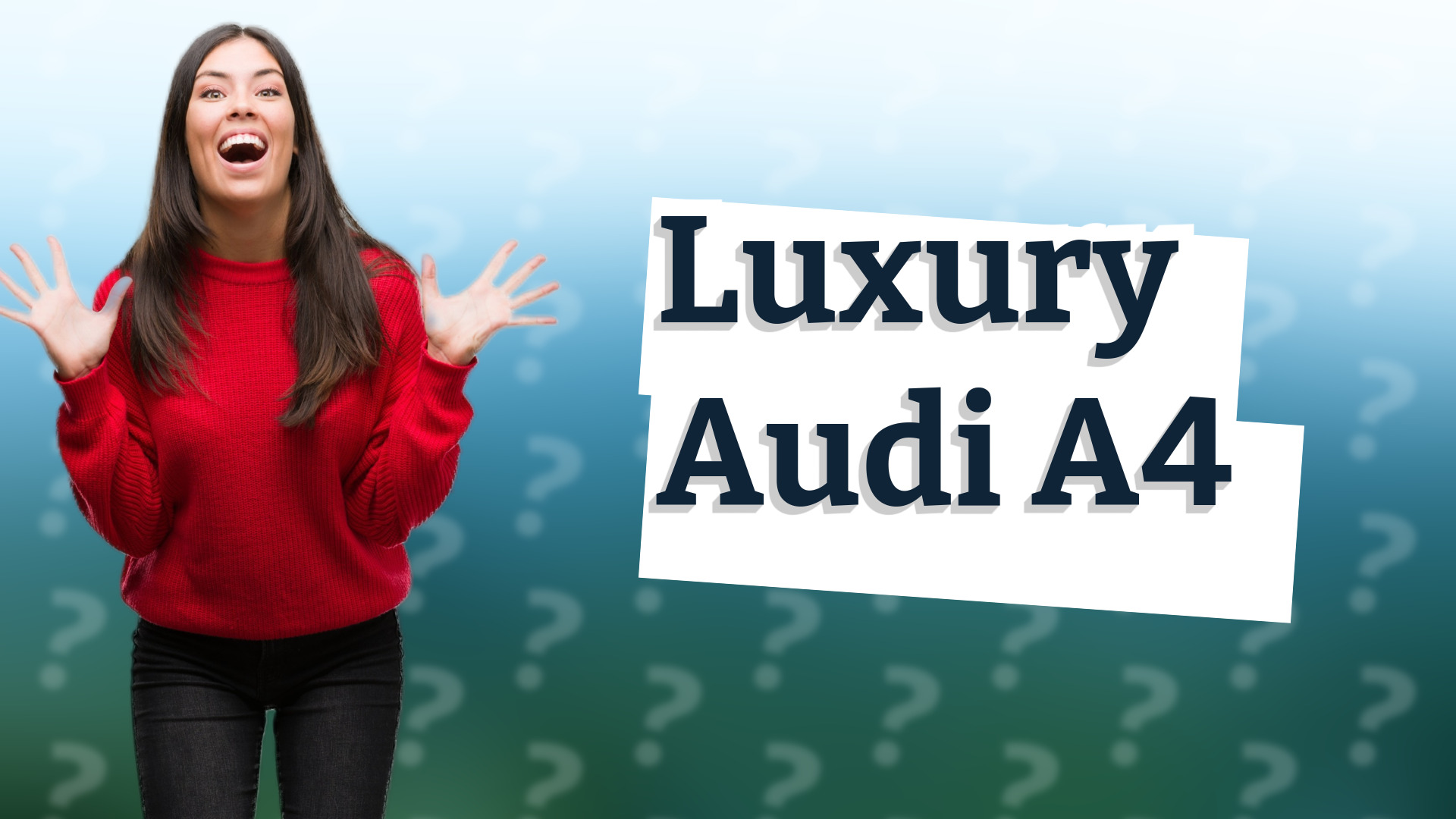 Luxury Audi A4
