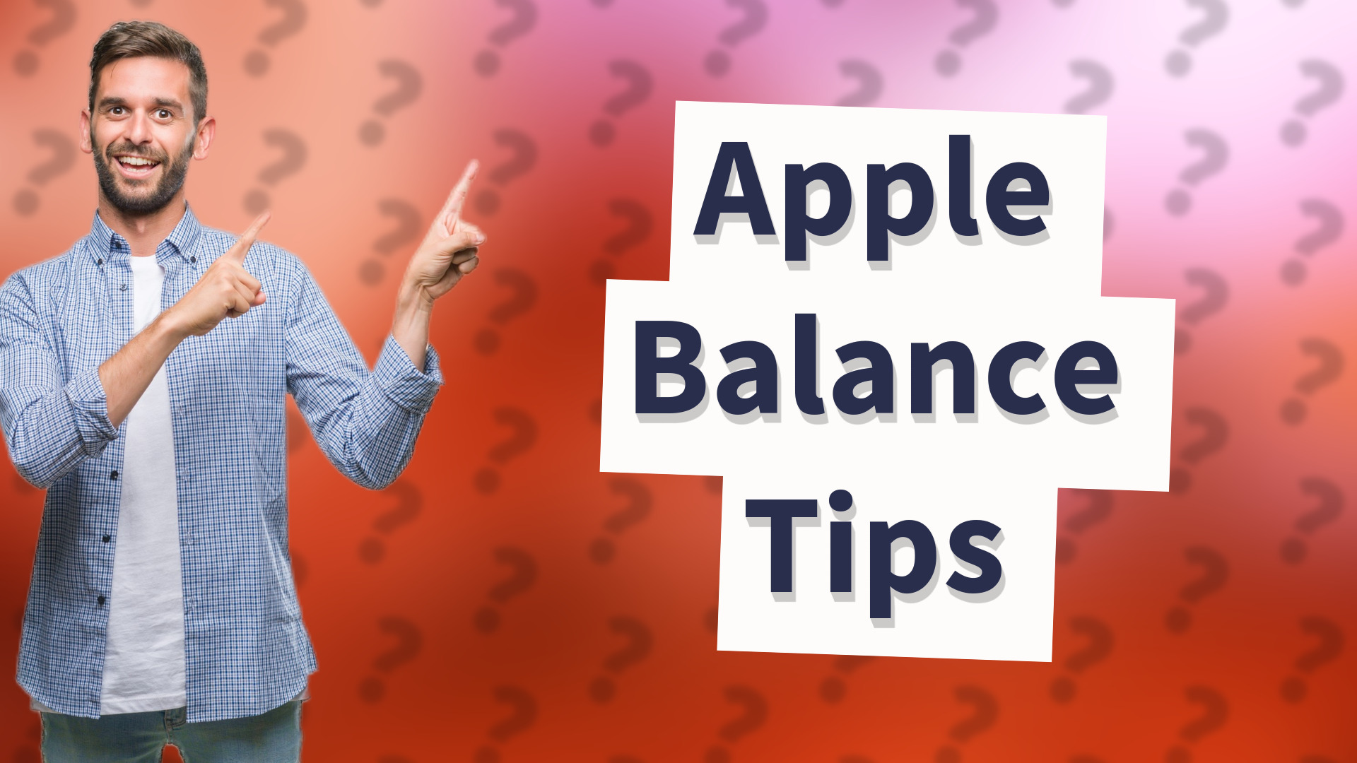 Apple Balance Tips