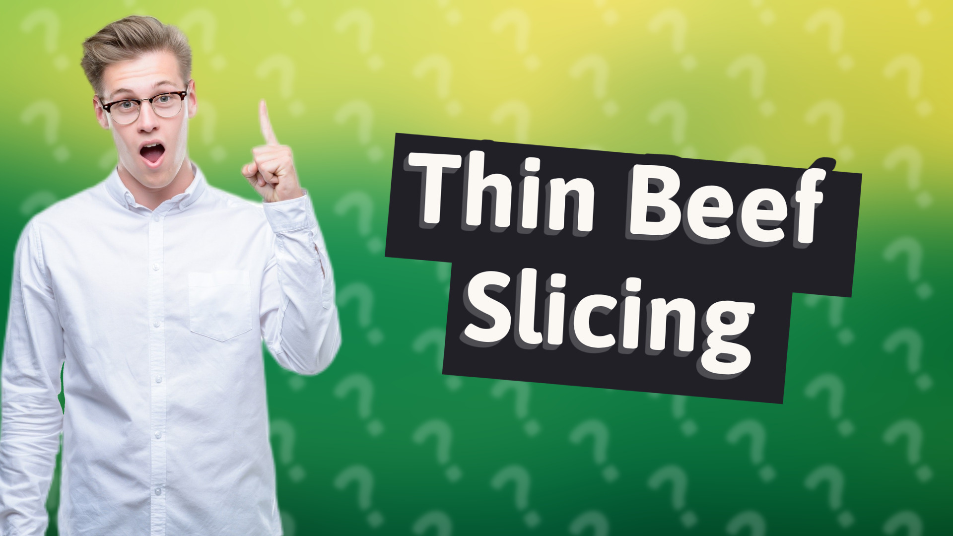 Thin Beef Slicing